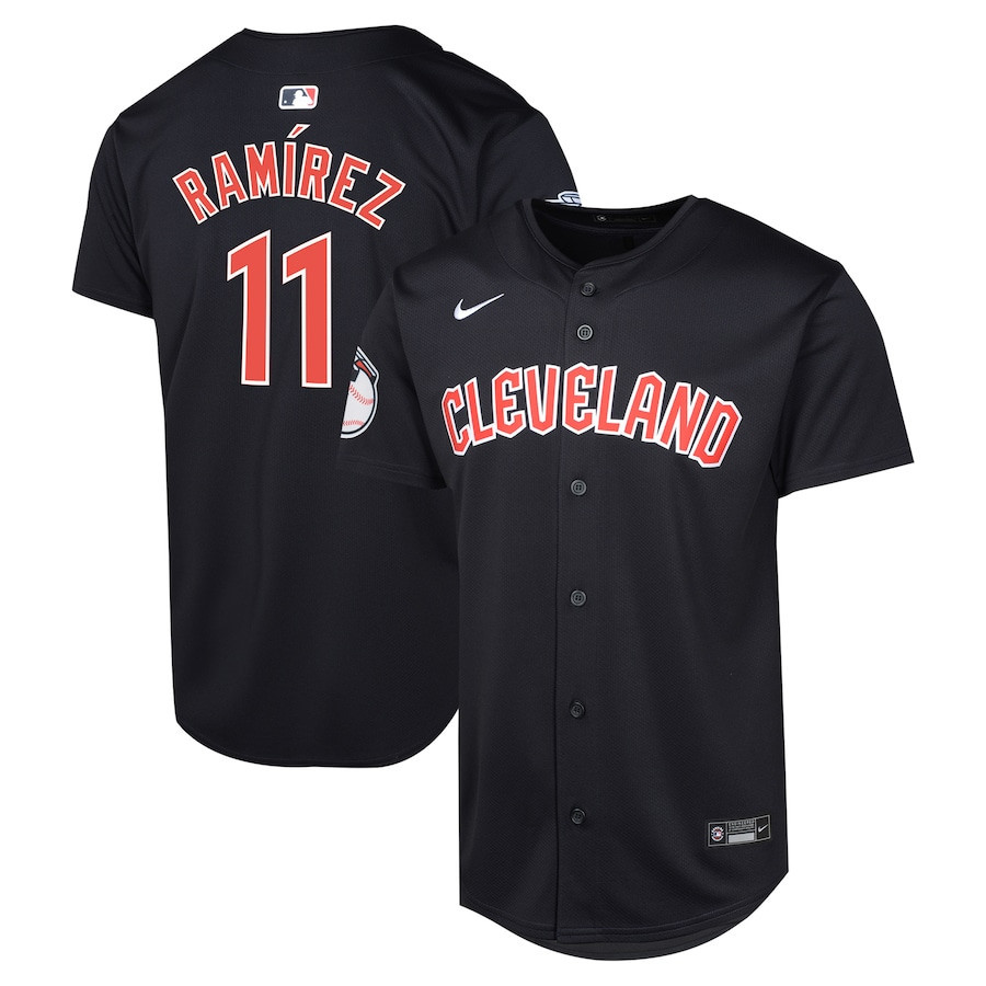 José Ramírez 11 Cleveland Guardians Alternate Limited YOUTH Jersey - Blue