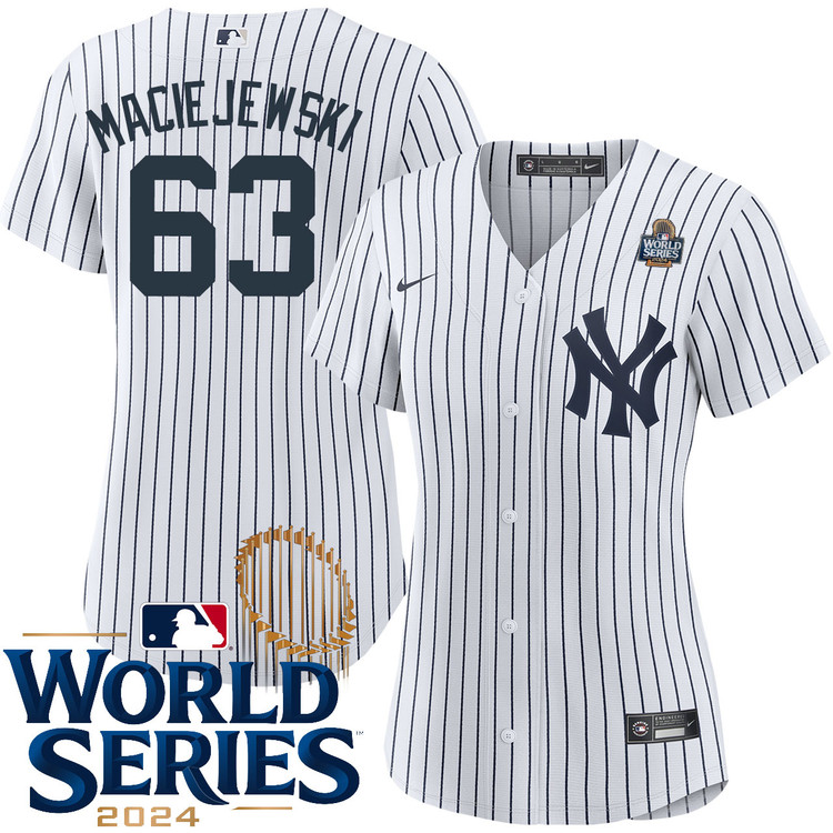 Josh Maciejewski New York Yankees Women's Home World Series Jersey