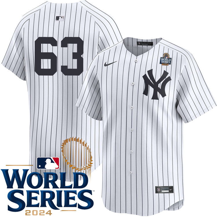 Josh Maciejewski New York Yankees Youth Home Limited Player World Series Jersey