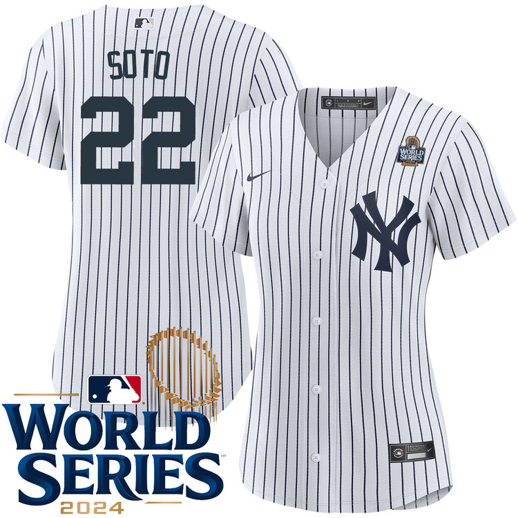 Juan Soto New York Yankees Women's Home World Series Jersey
