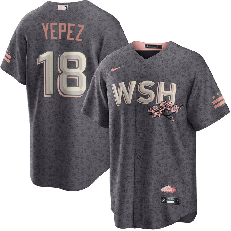 Juan Yepez Washington Nationals City Connect Jersey