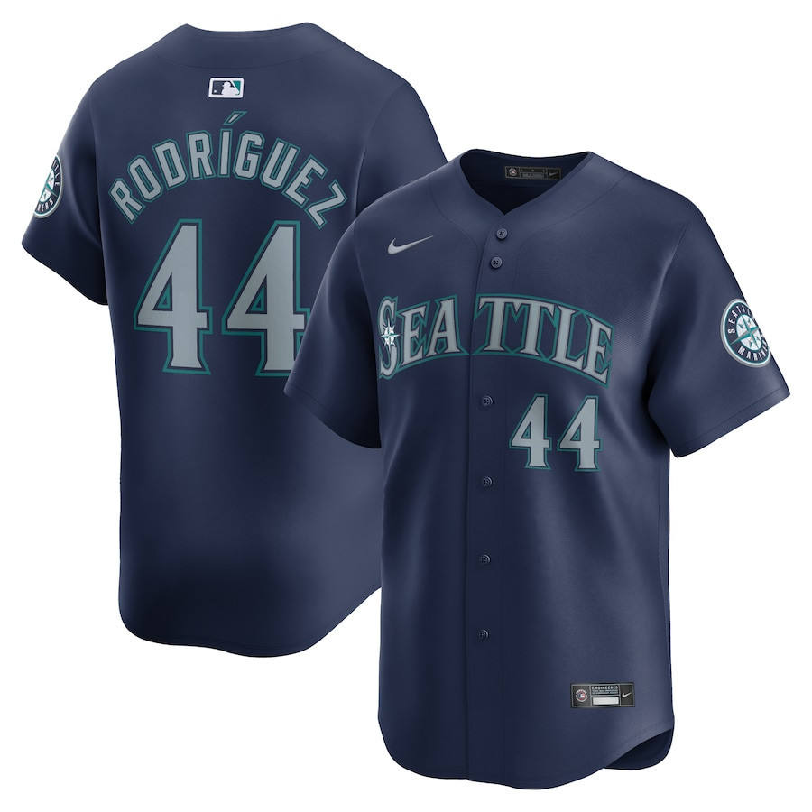 Julio Rodríguez 44 Seattle Mariners Road Limited Men Jersey - Navy
