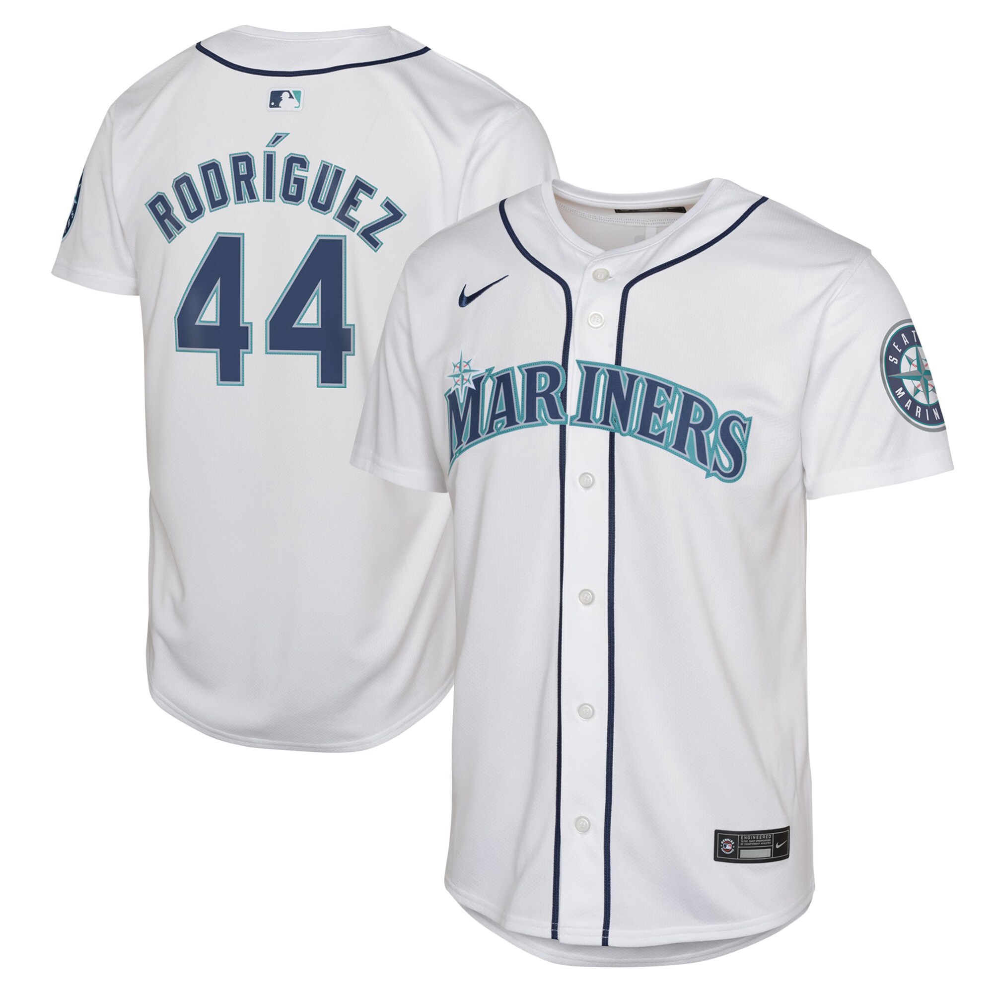 Julio Rodr\u00c3\u00adguez Seattle Mariners Youth Home Limited Player Jersey - White