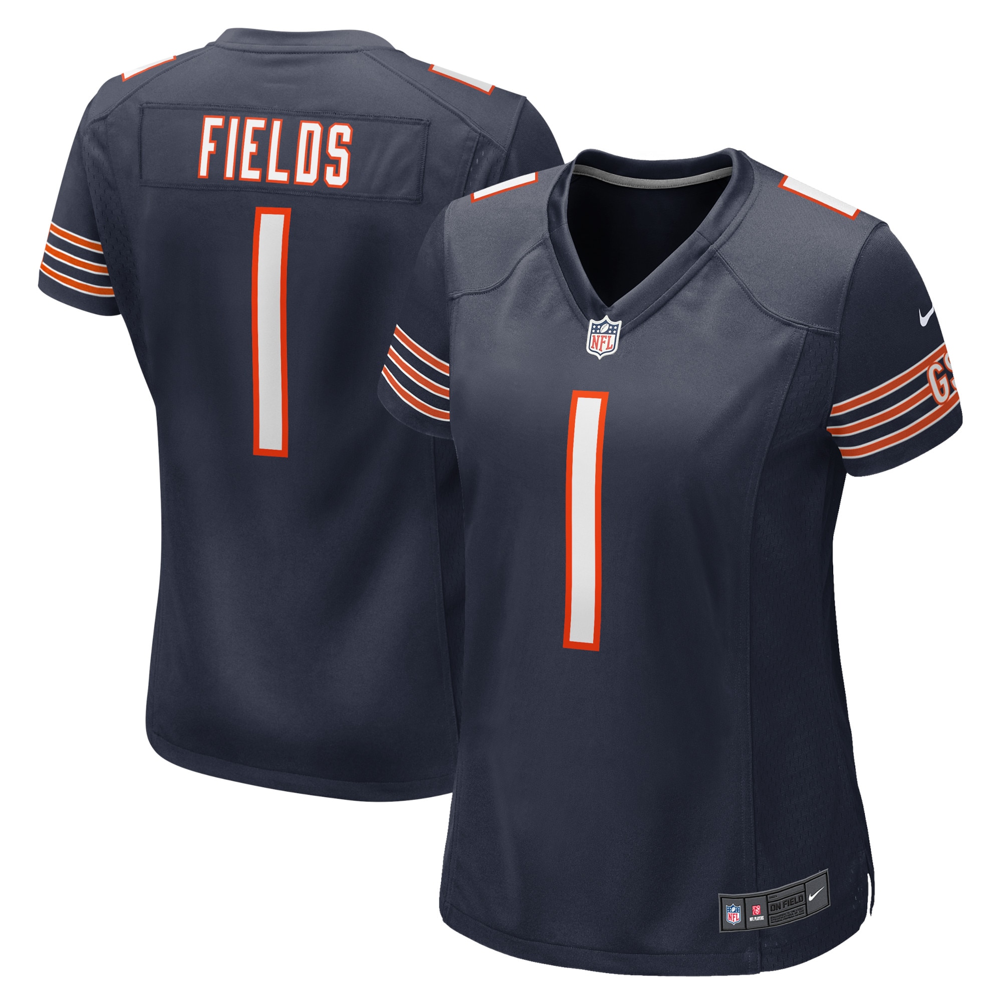 Justin Fields Chicago Bears Women's Player Jersey - Navy