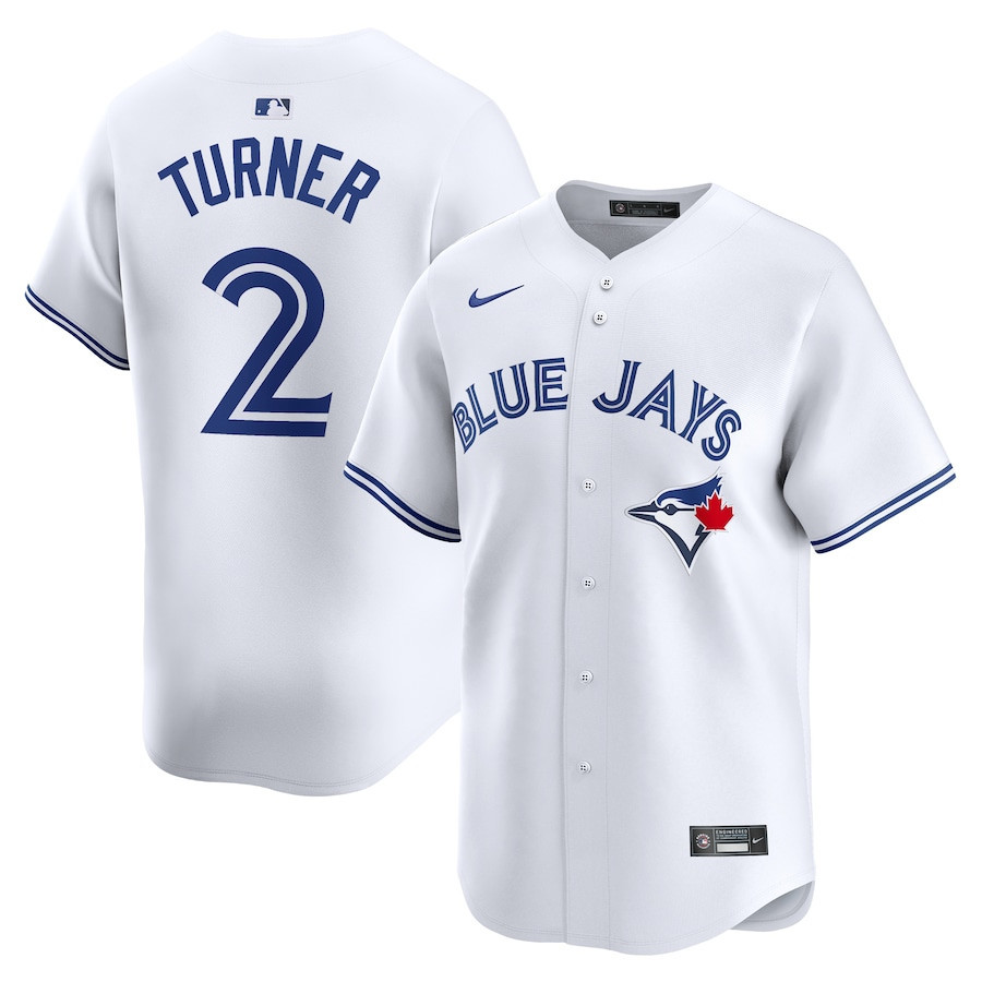 Justin Turner 2 Toronto Blue Jays Home Limited Men Player Jersey - White