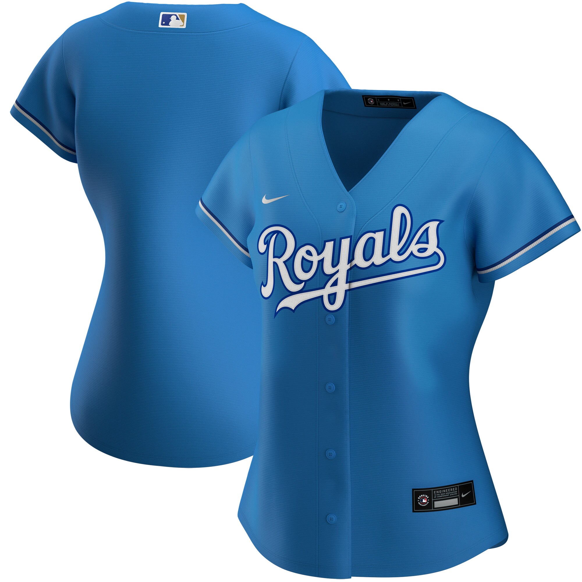 Kansas City Royals Women's Alternate Replica Team Jersey - Light Blue