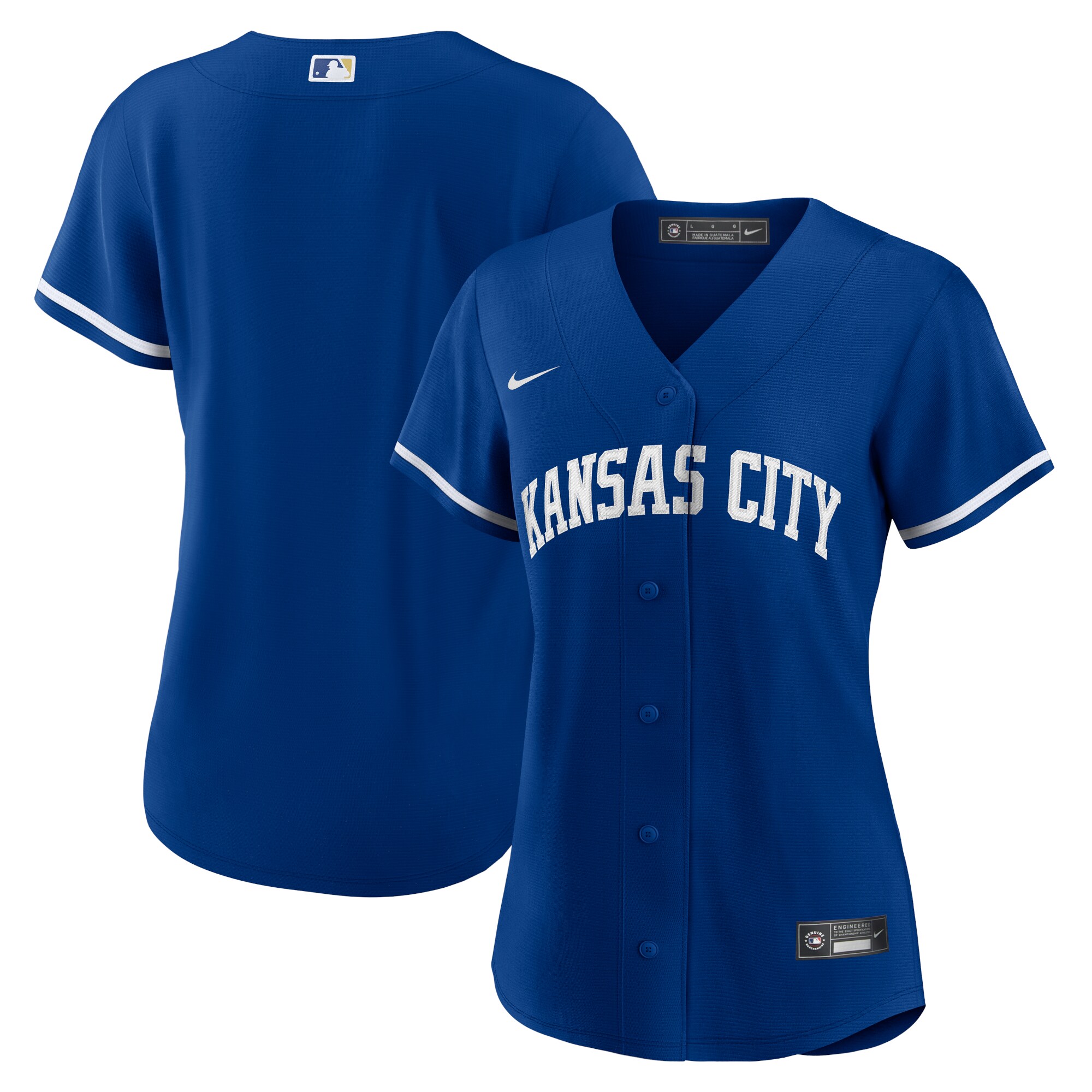 Kansas City Royals Women's Alternate Replica Team Logo Jersey - Royal