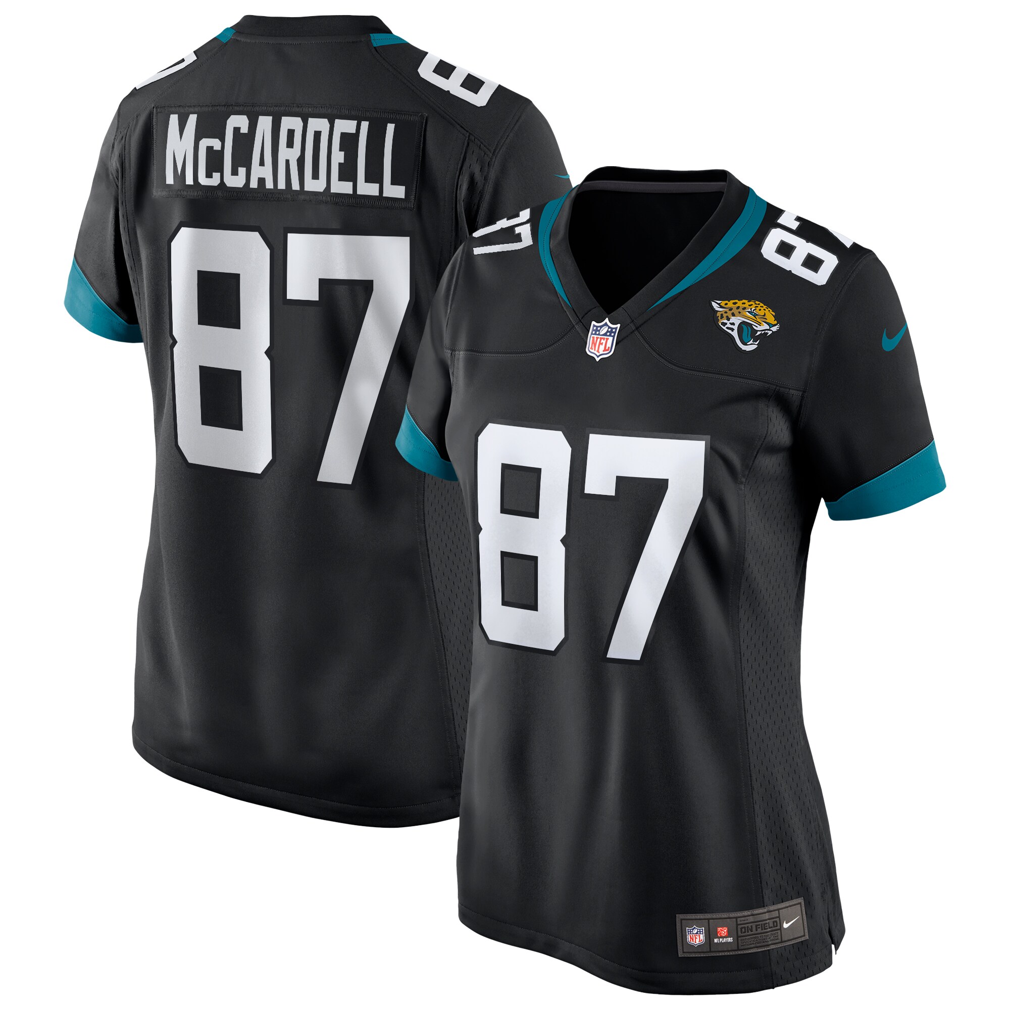 Keenan McCardell Jacksonville Jaguars Women's Game Retired Player Jersey - Black