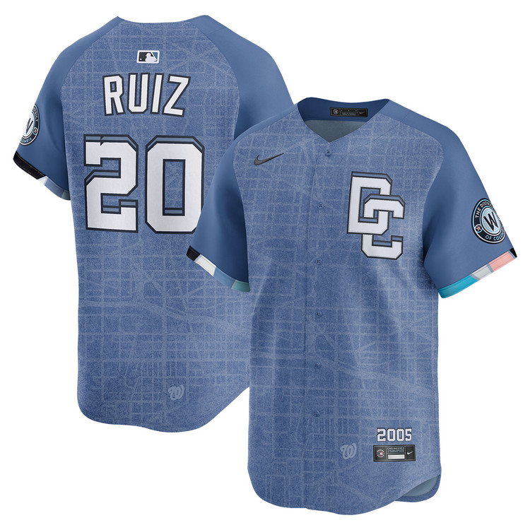 Keibert Ruiz Washington Nationals City Connect 2.0 Limited Jersey