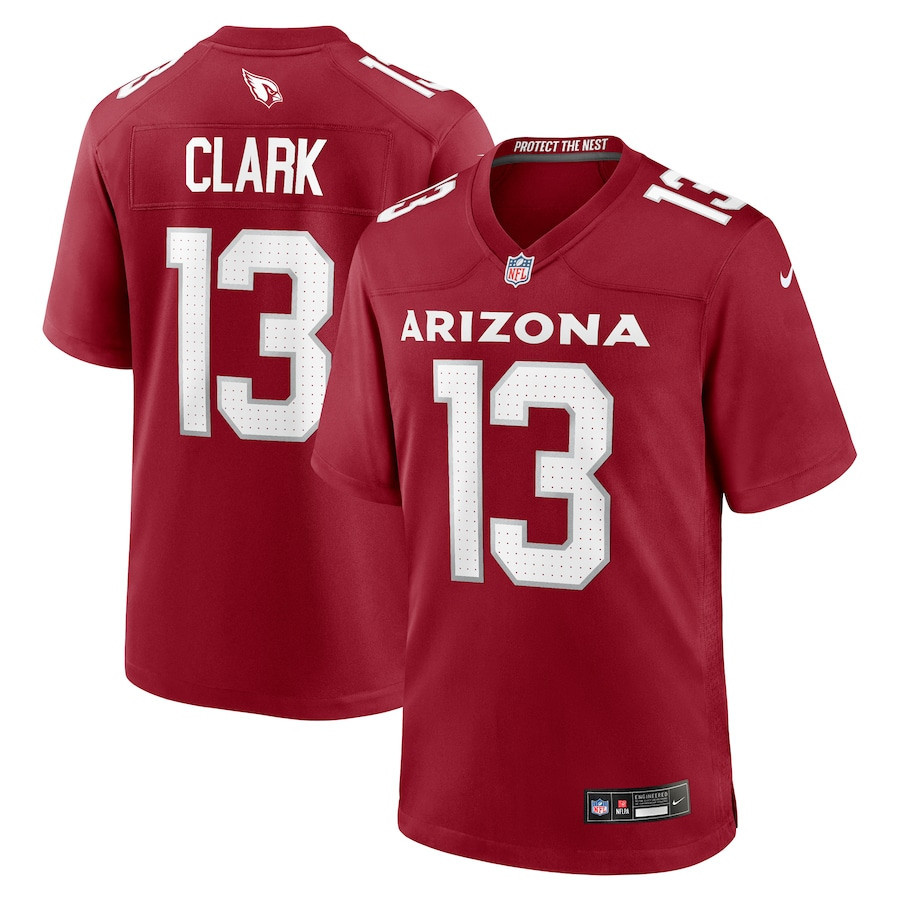 Kei'Trel Clark 13 Arizona Cardinals Men GameJersey - Cardinal