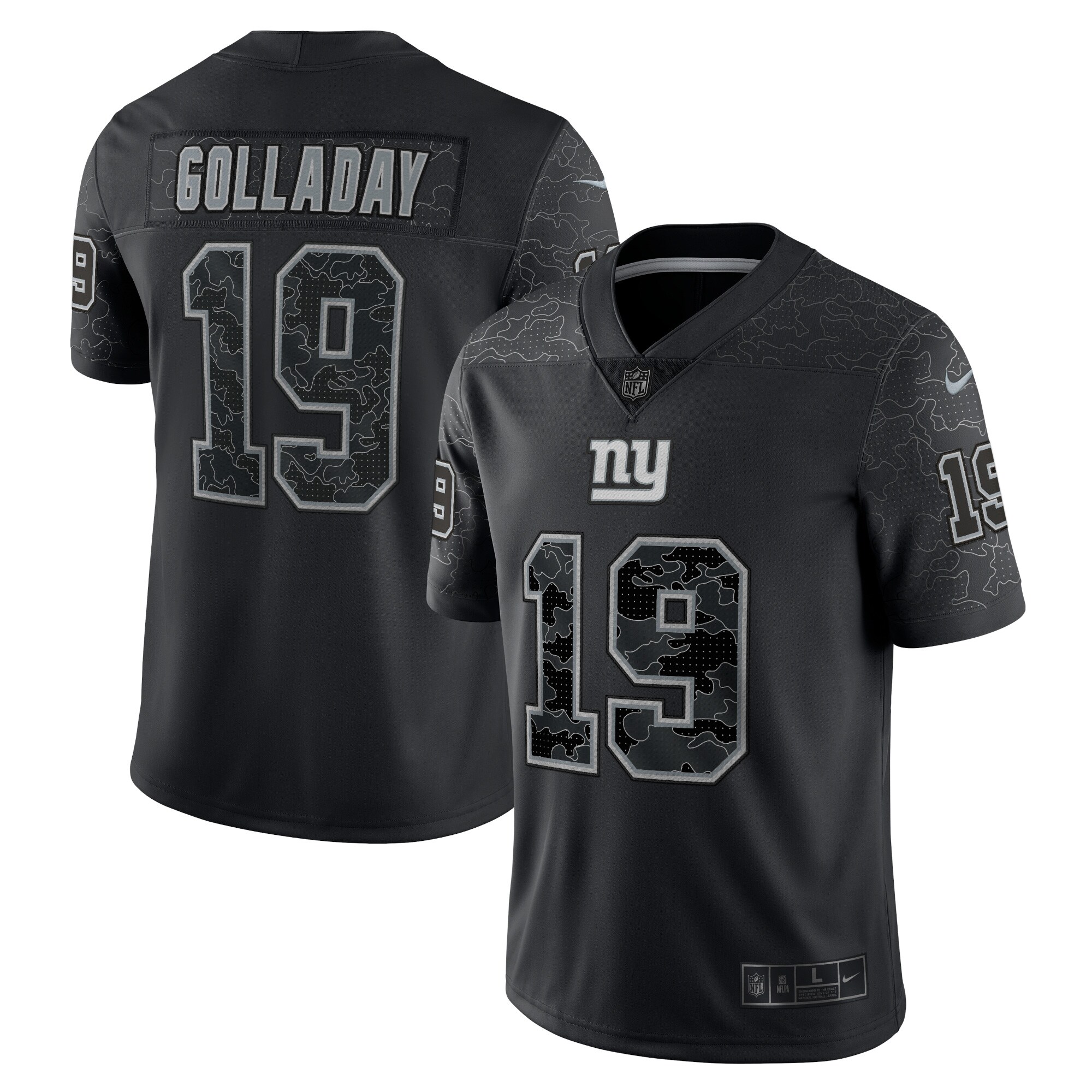 Kenny Golladay New York Giants RFLCTV Limited Jersey - Black