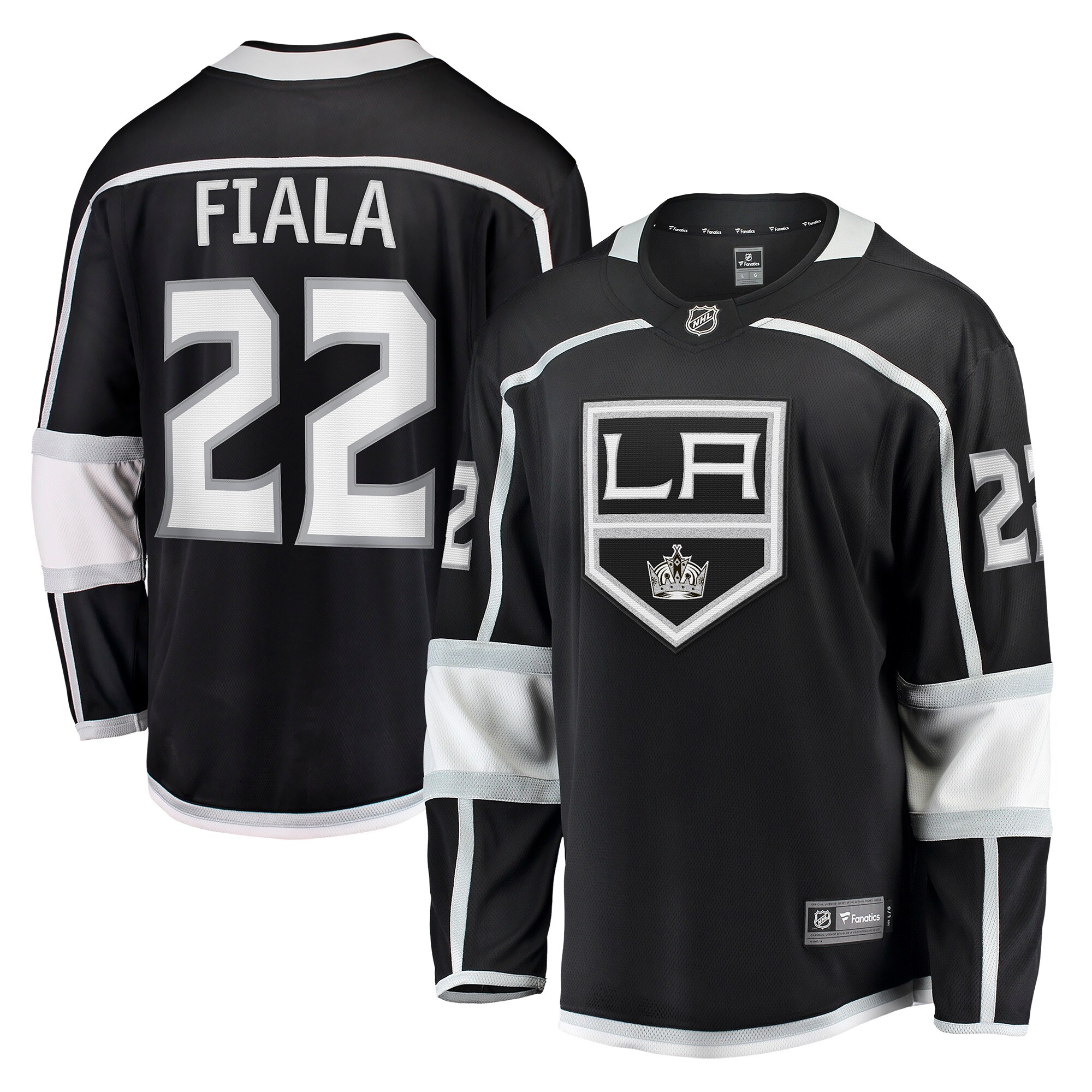 Kevin Fiala Los Angeles Kings Fanatics Home Breakaway Player Jersey - Black
