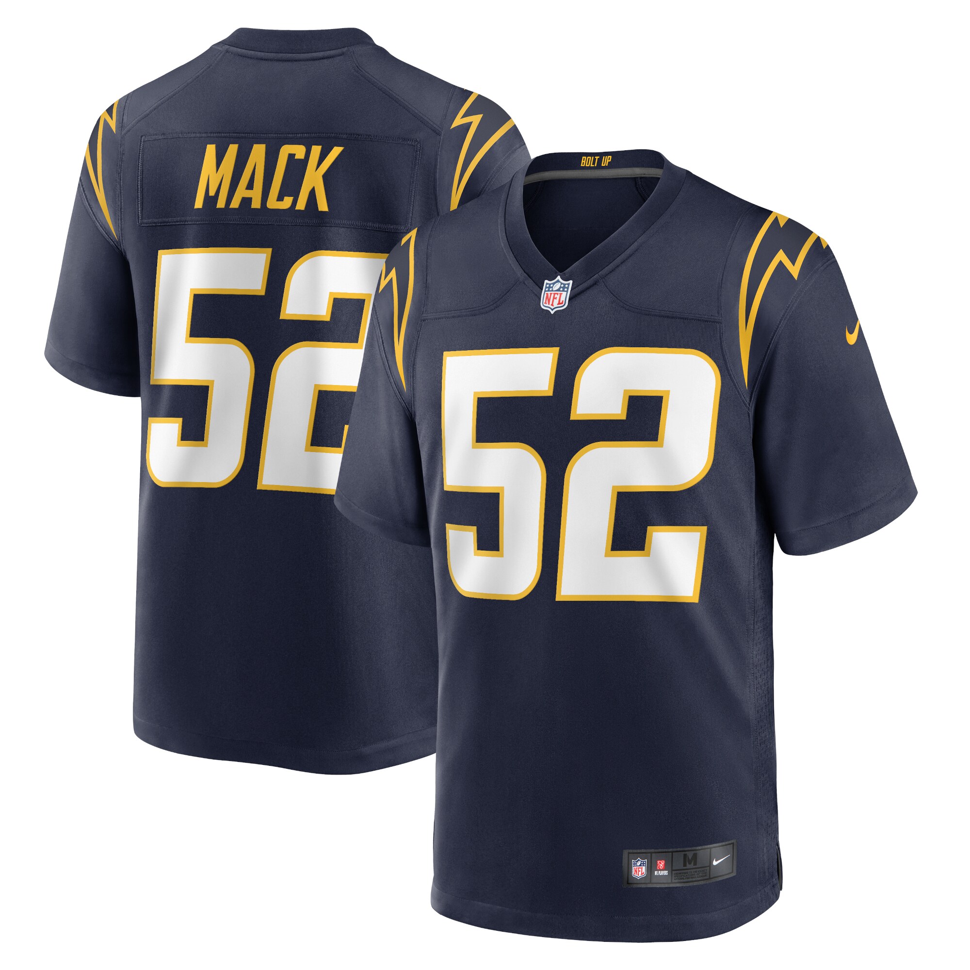 Khalil Mack Los Angeles Chargers Alternate Game Jersey - Navy