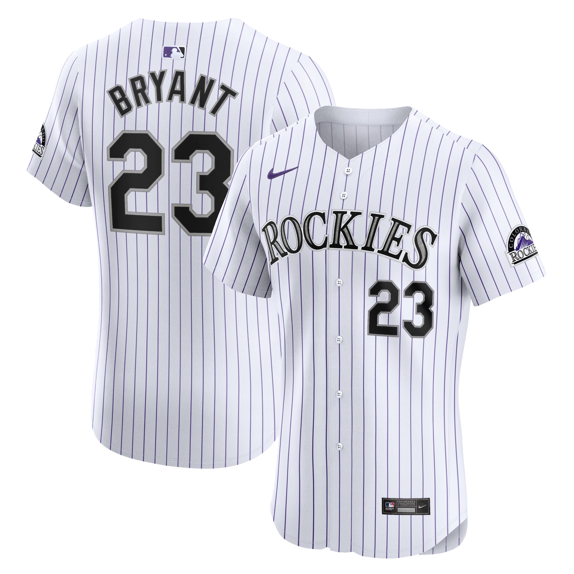Kris Bryant Colorado Rockies Home Elite Jersey - White