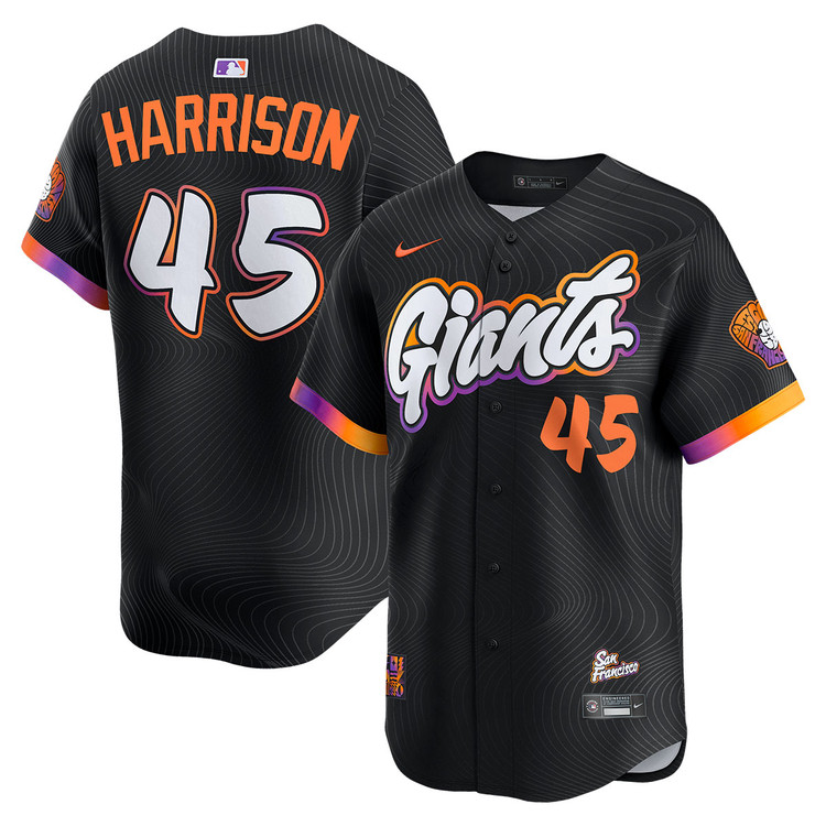 Kyle Harrison San Francisco Giants City Connect 2.0 Limited Jersey