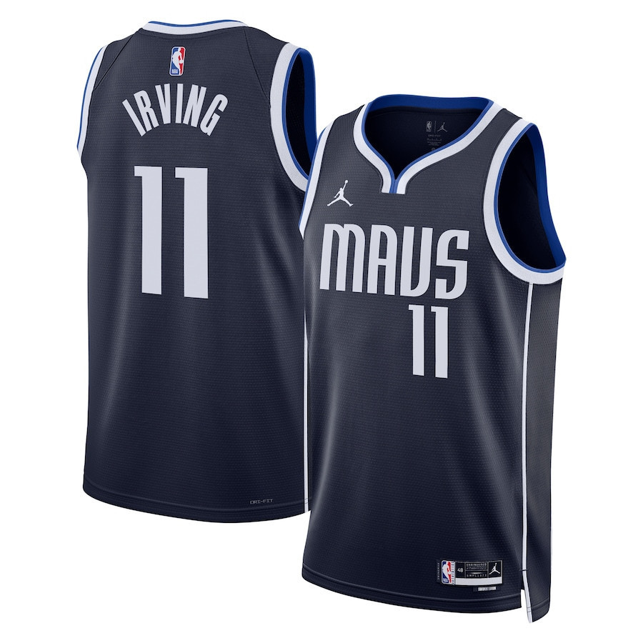 Kyrie Irving 11 Dallas Mavericks Unisex Swingman Jersey - Statement Edition - Navy