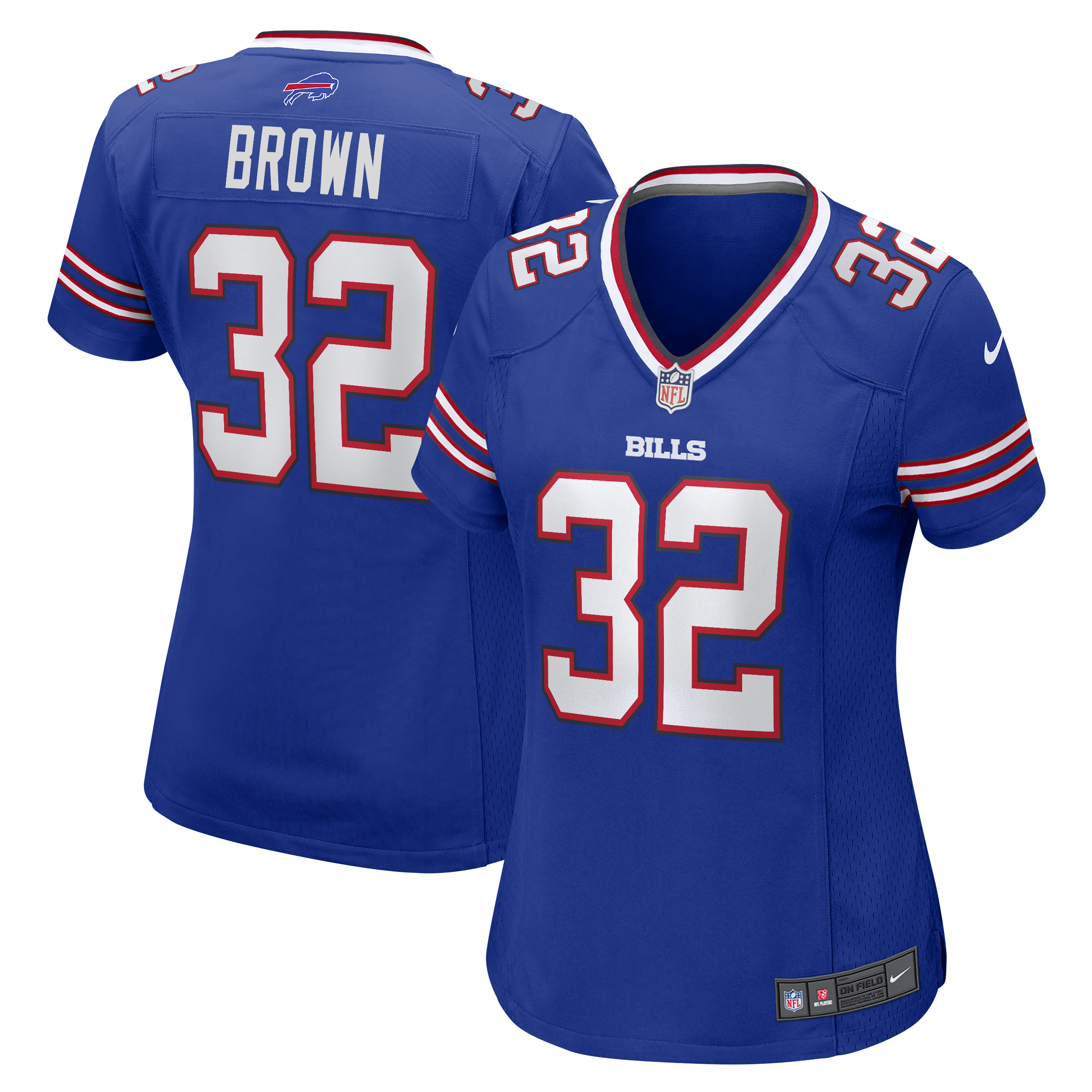 Kyron Brown Buffalo Bills Women's Game Jersey - Royal