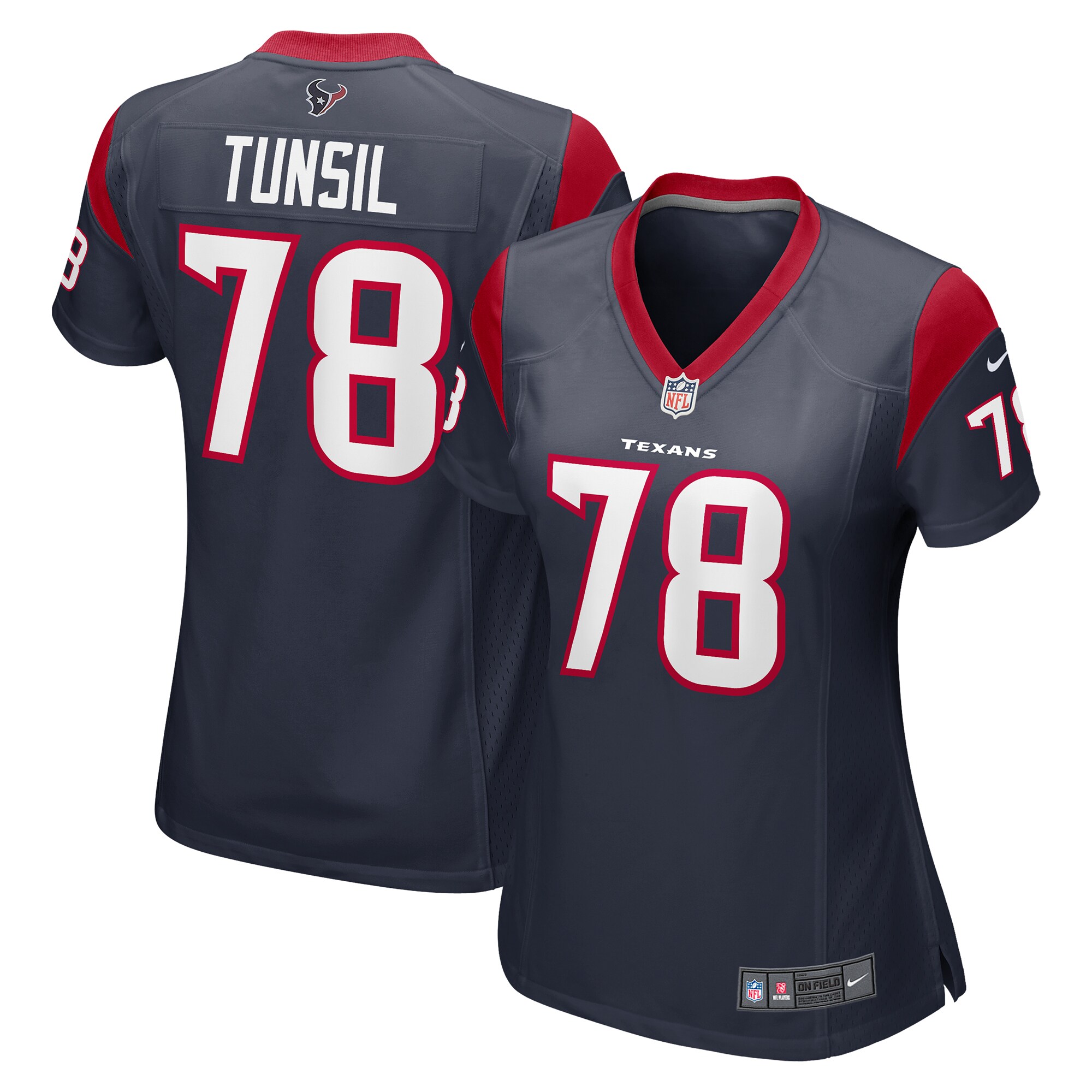 Laremy Tunsil Houston Texans Women's Game Jersey - Navy