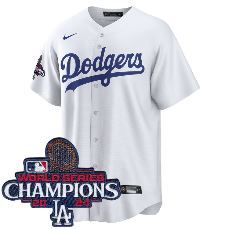 Los Angeles Dodgers Home World Series Champions Jersey