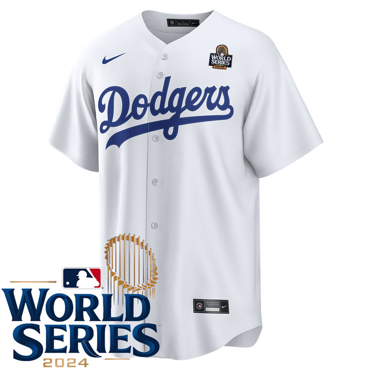 Los Angeles Dodgers Home World Series Jersey