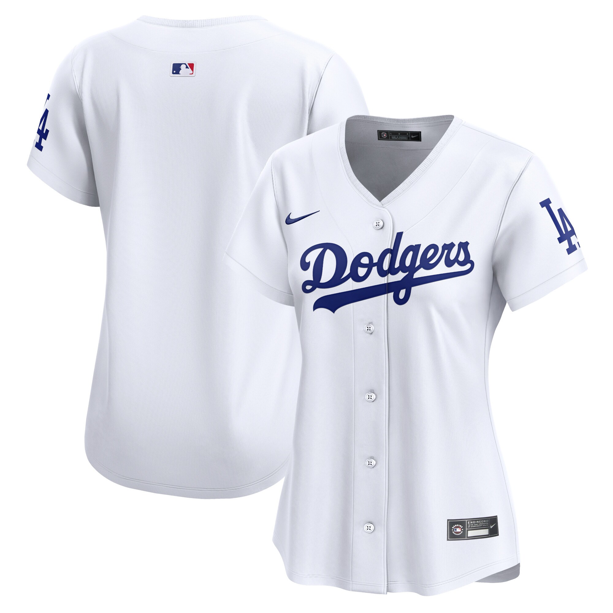 Los Angeles Dodgers Women's Home Limited Jersey - White