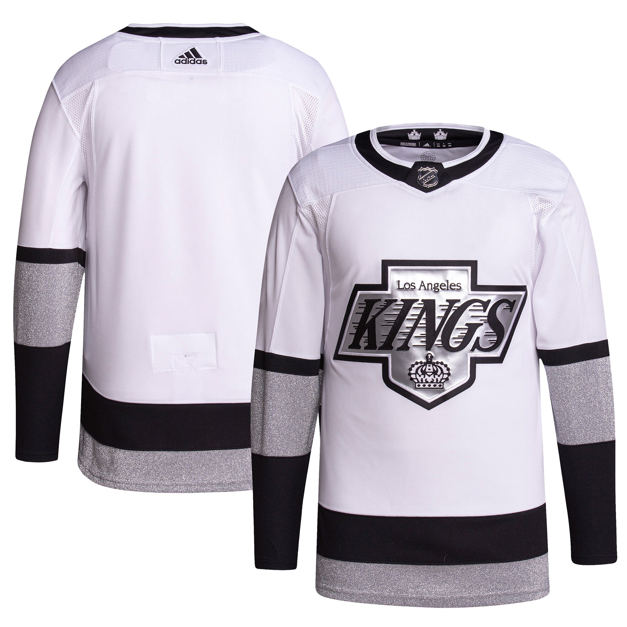 Los Angeles Kings adidas Men's 2021\/22 Alternate Primegreen Authentic Jersey - White
