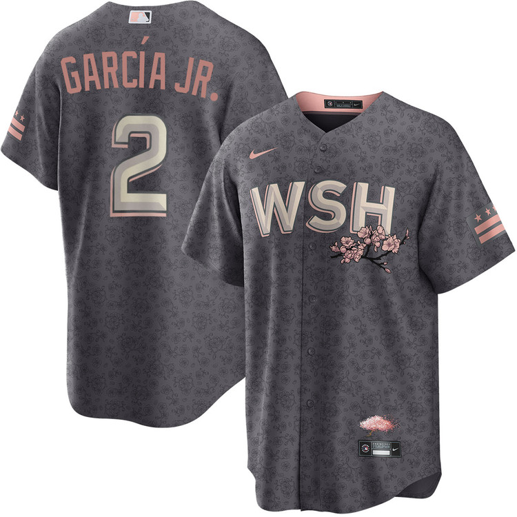 Luis Garcia Jr. Washington Nationals City Connect Jersey