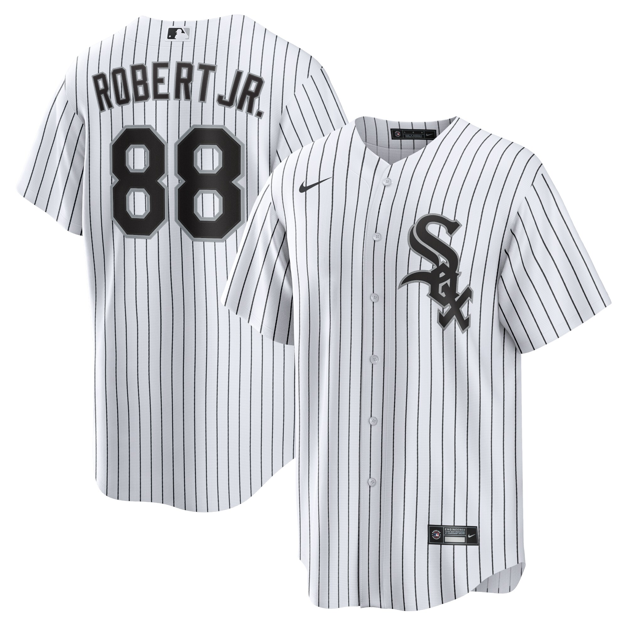 Luis Robert Chicago White Sox Replica Player Name Jersey - White