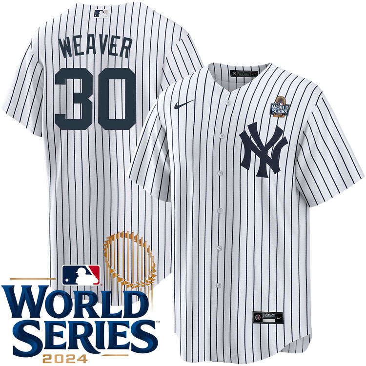 Luke Weaver New York Yankees Youth Home World Series Jersey