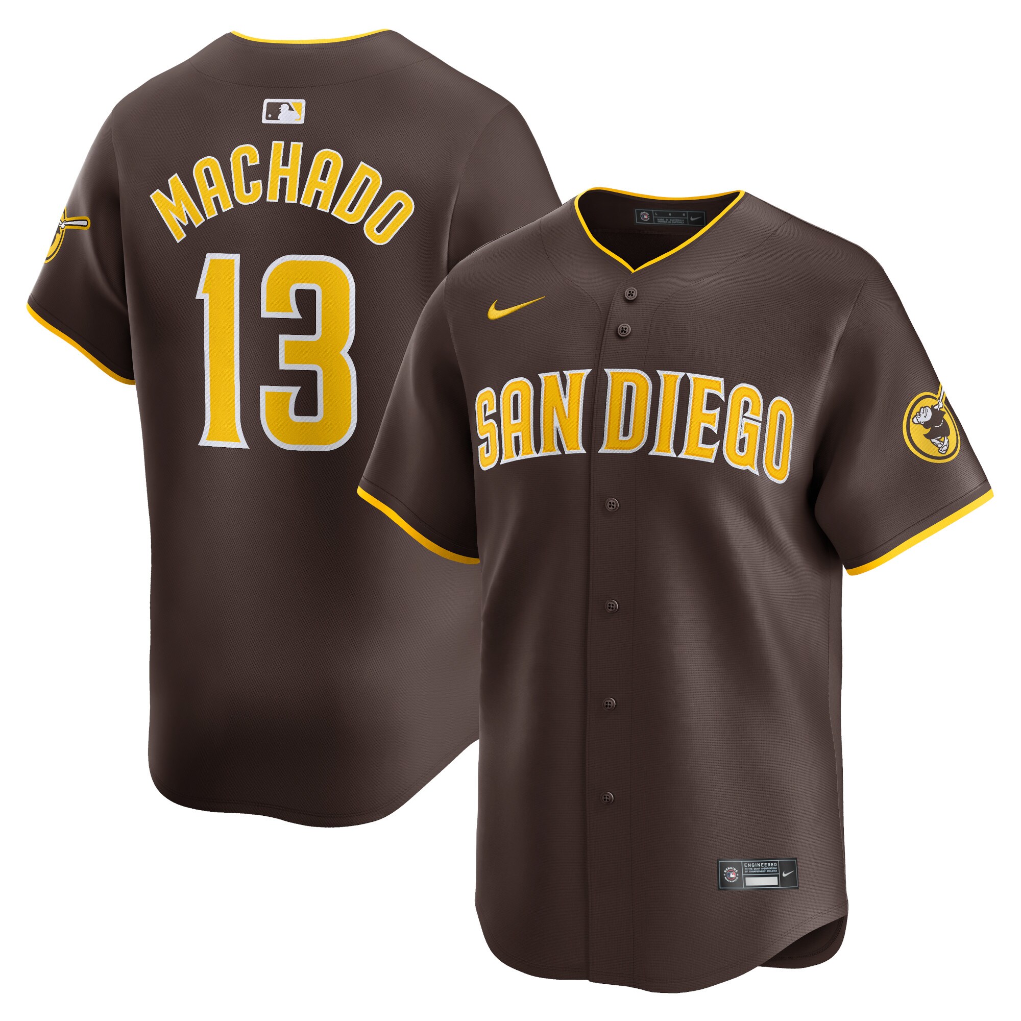 Manny Machado San Diego Padres Away Limited Player Jersey - Red