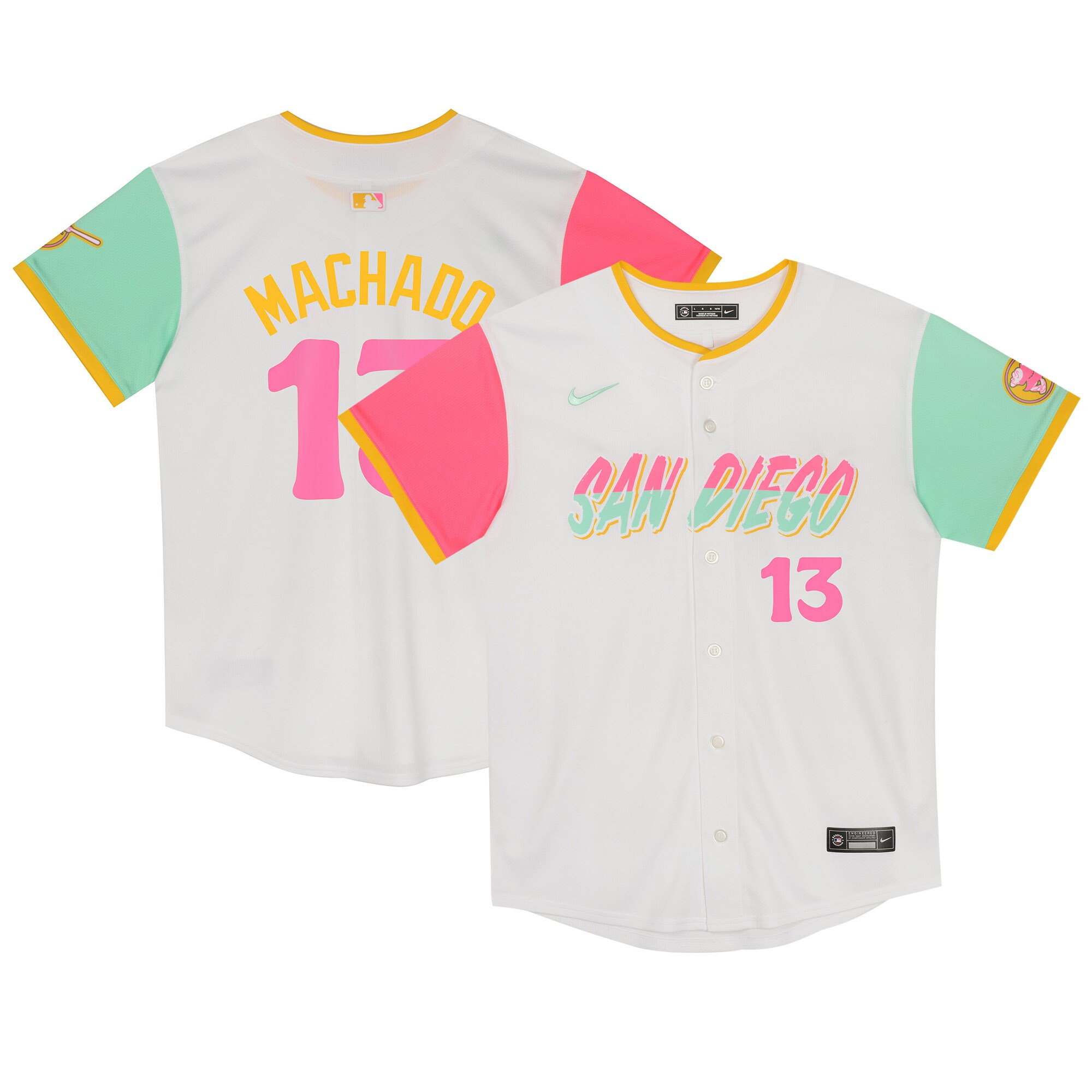 Manny Machado San Diego Padres Preschool City Connect Limited Player Jersey - White