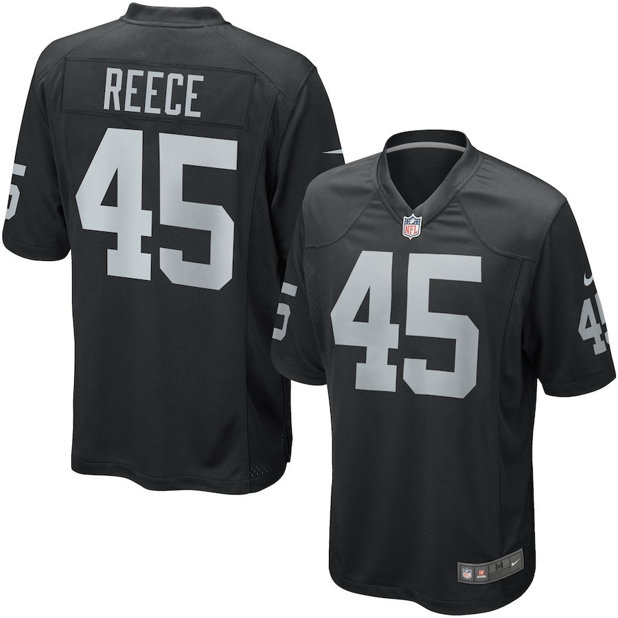 Marcel Reece 45 Las Vegas Raiders YOUTH Game Jersey - Black