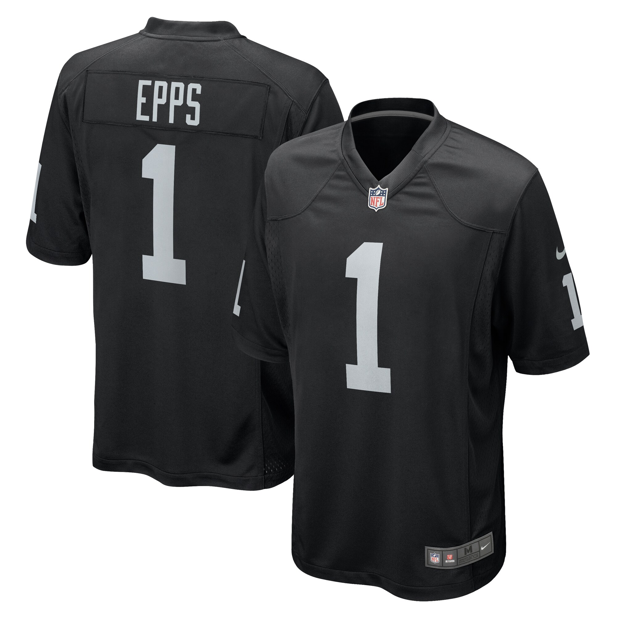 Marcus Epps Las Vegas Raiders Game Player Jersey - Black