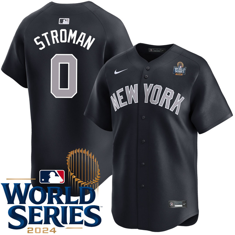 Marcus Stroman New York Yankees Alternate Road Limited World Series Jersey