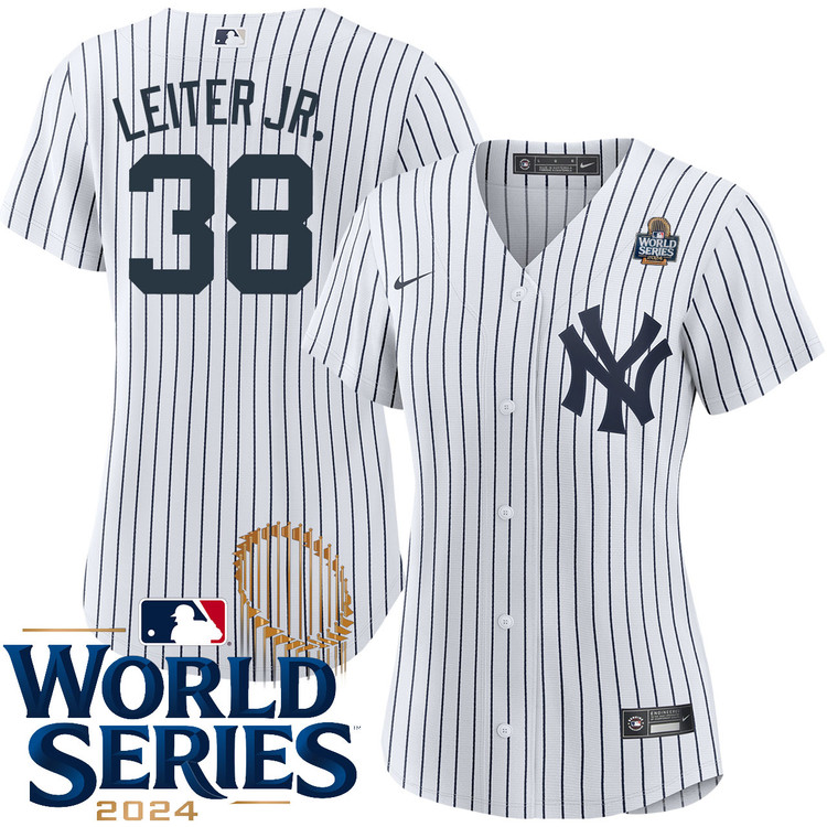 Mark Leiter Jr. New York Yankees Women's Home World Series Jersey