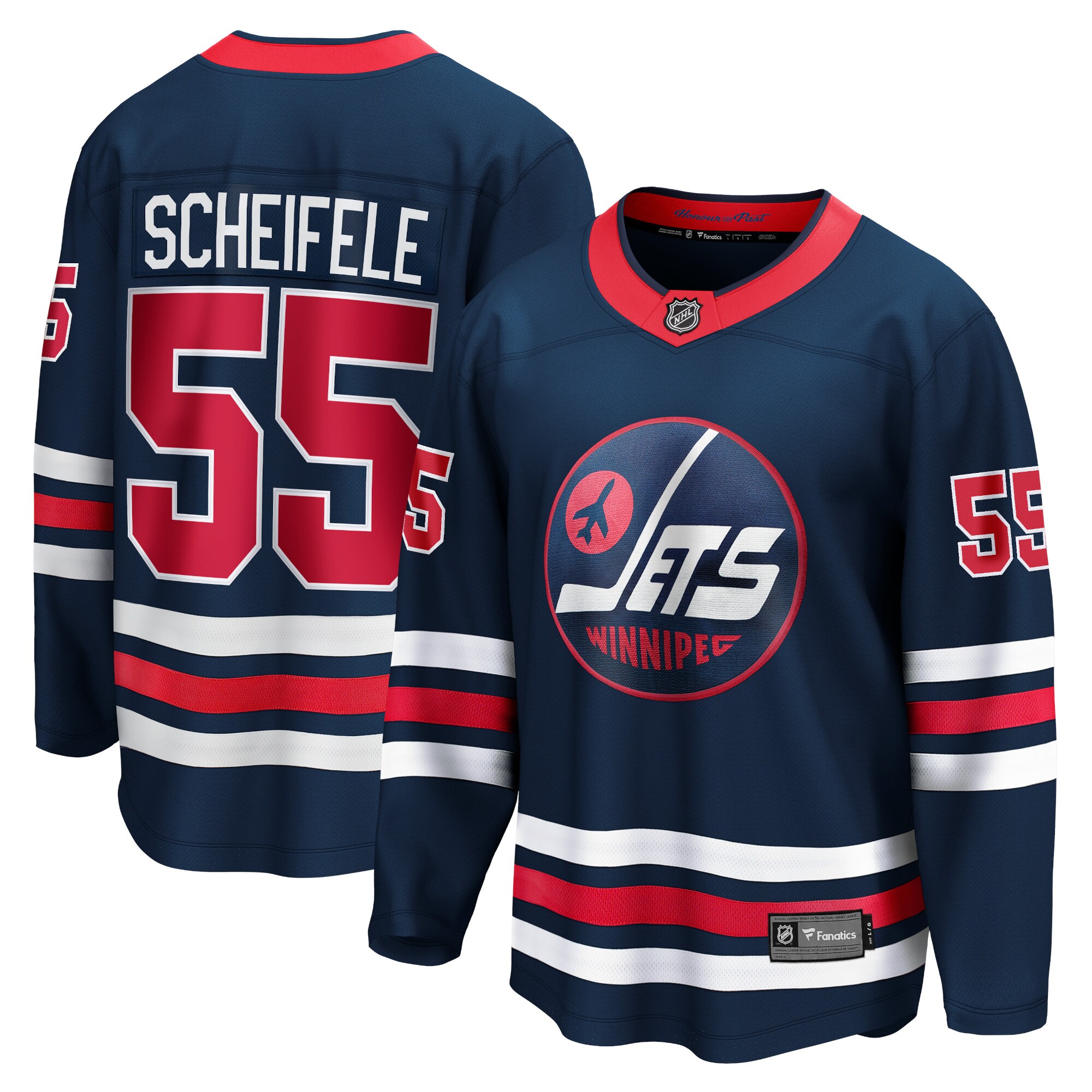 Mark Scheifele Winnipeg Jets Fanatics Alternate Premier Breakaway Player Jersey - Navy