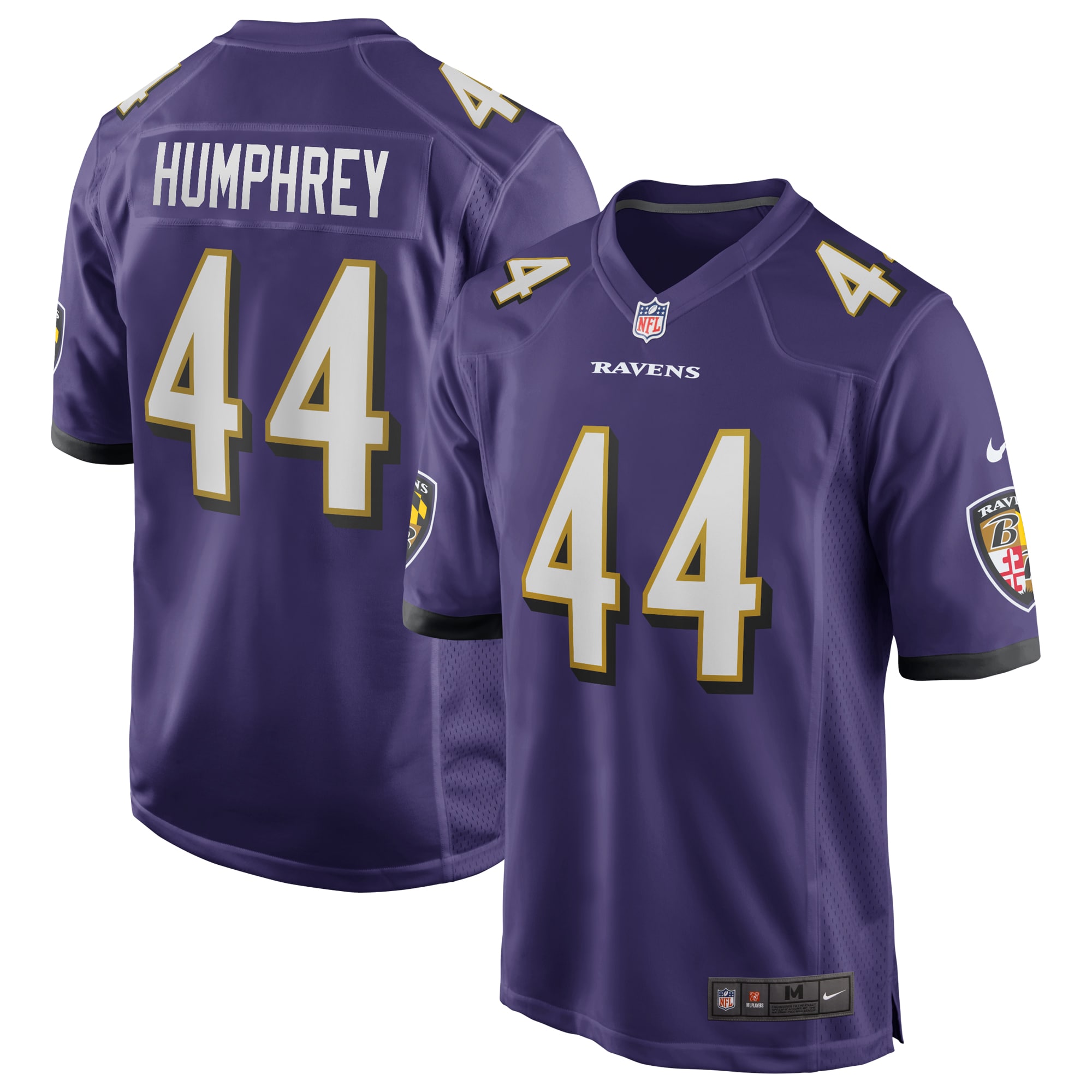 Marlon Humphrey Baltimore Ravens Game Jersey - Purple