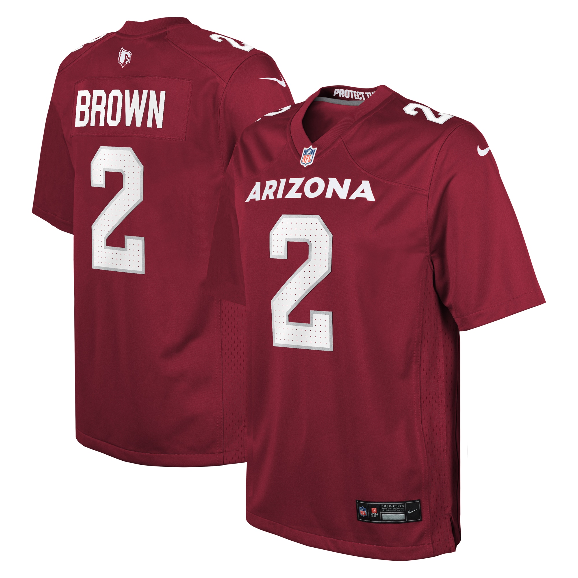 Marquise Brown Arizona Cardinals Youth Game Jersey - Cardinal