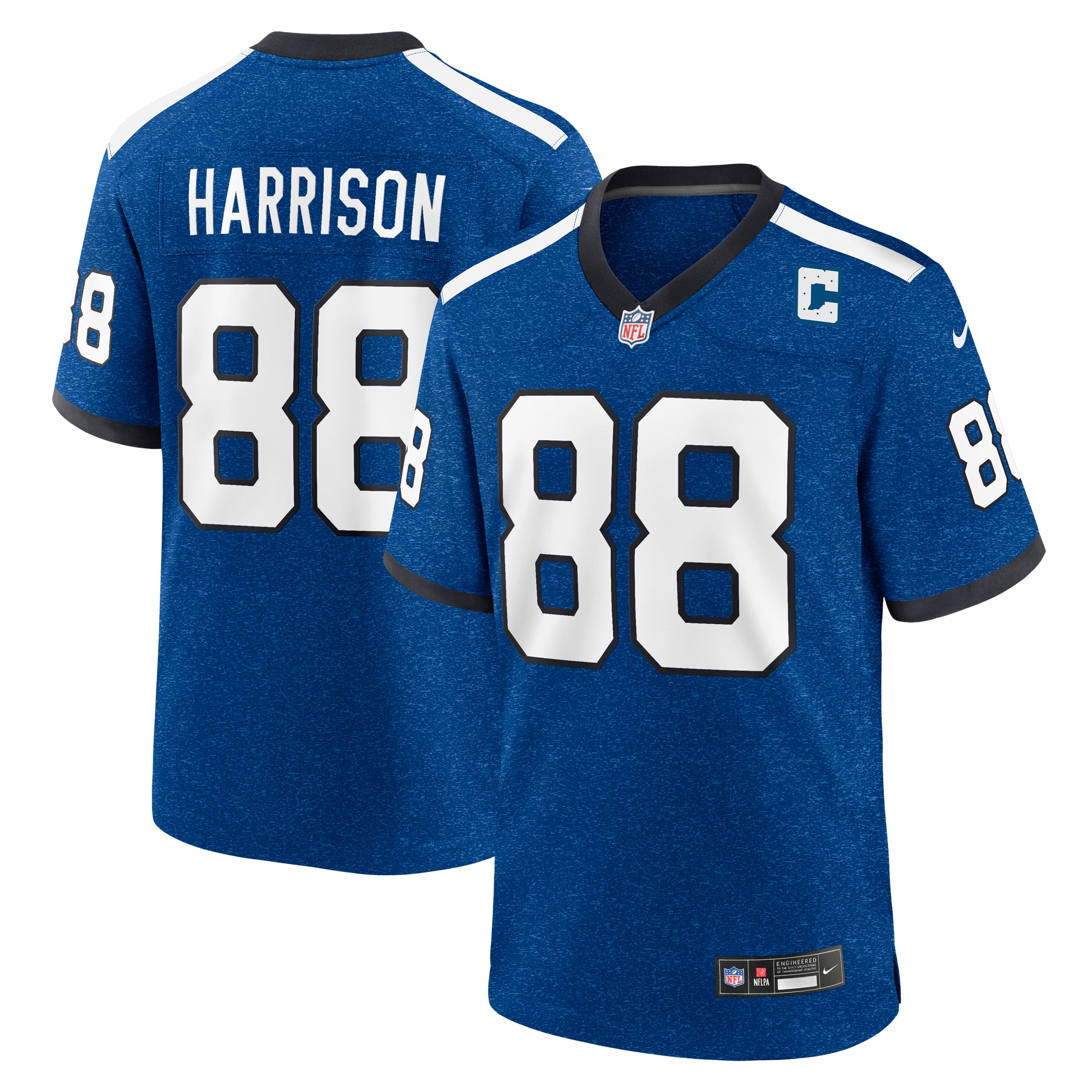 Marvin Harrison Indianapolis Colts Indiana Nights Alternate Game Jersey - Royal