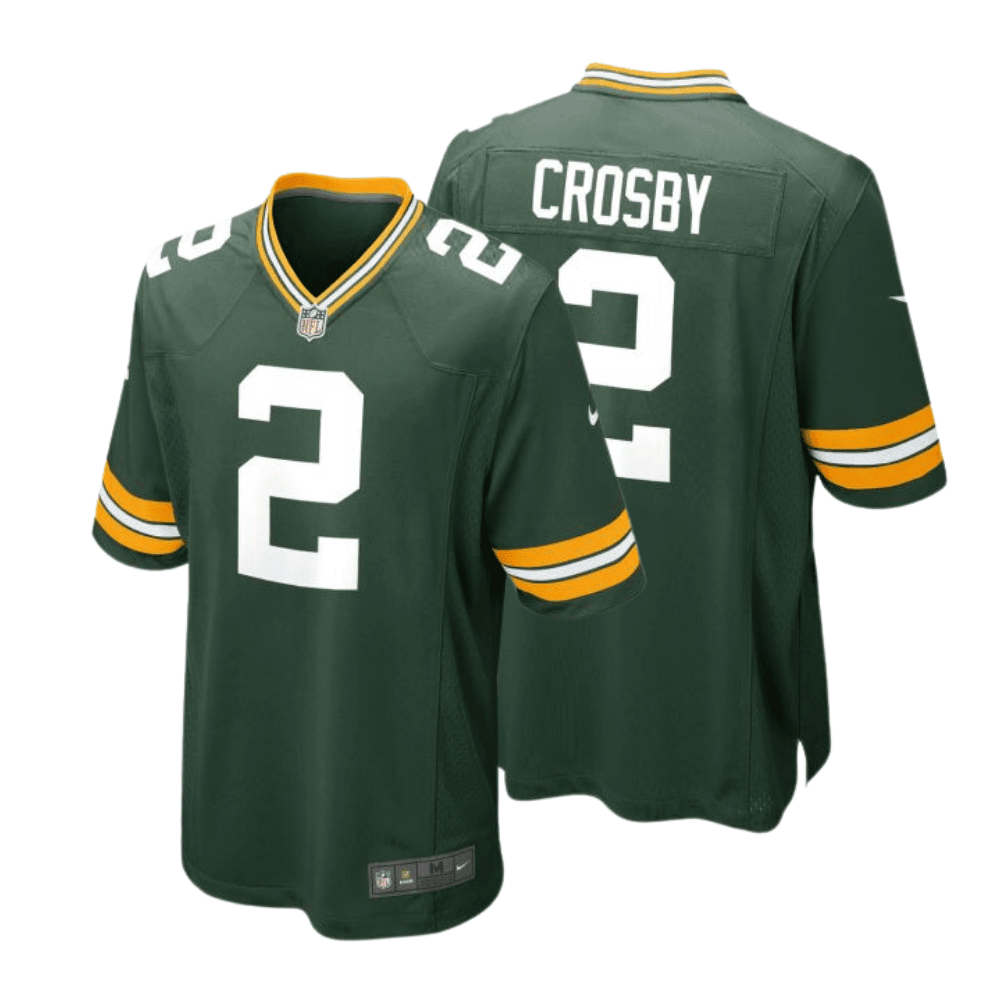 Mason Crosby 2 Green Bay Packers Men Home Game Jersey - Green