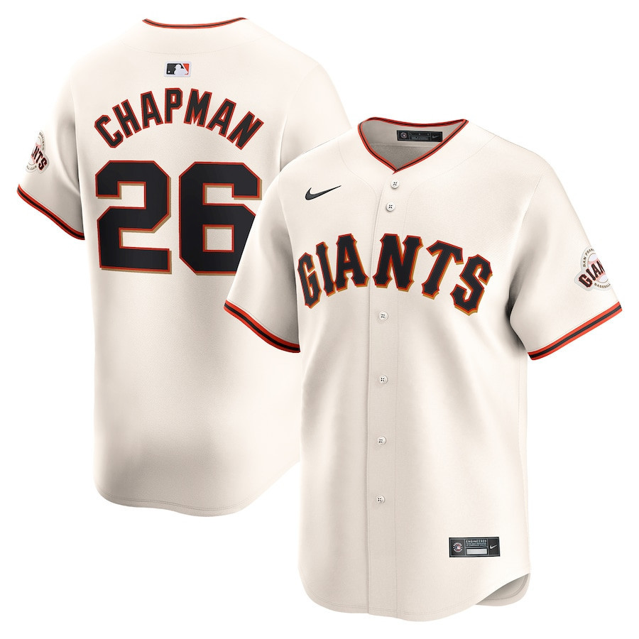 Matt Chapman 26 San Francisco Giants Home Limited Men Jersey - Cream