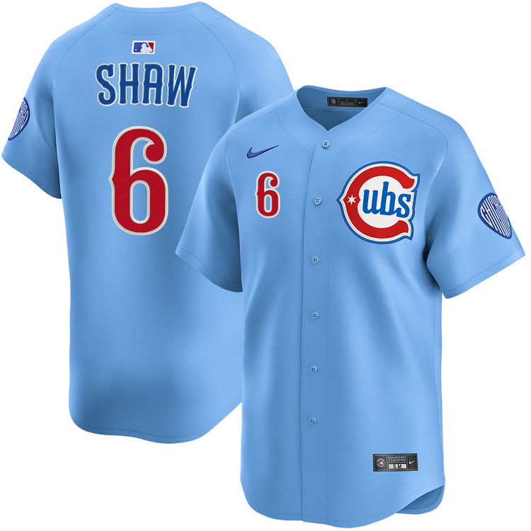 Matt Shaw Chicago Cubs Youth Blues Alternate Limited Jersey