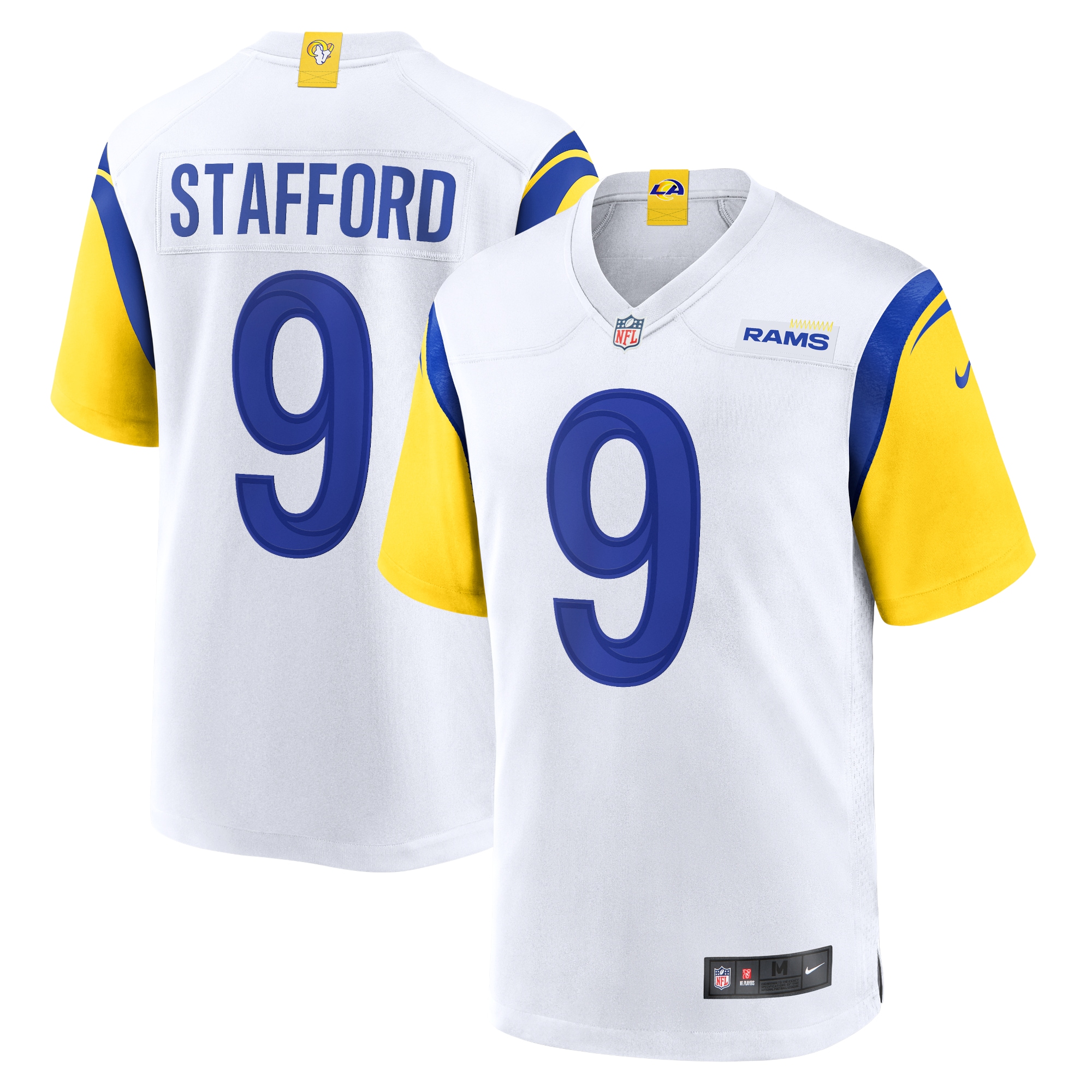 Matthew Stafford Los Angeles Rams Alternate Player Game Jersey - White