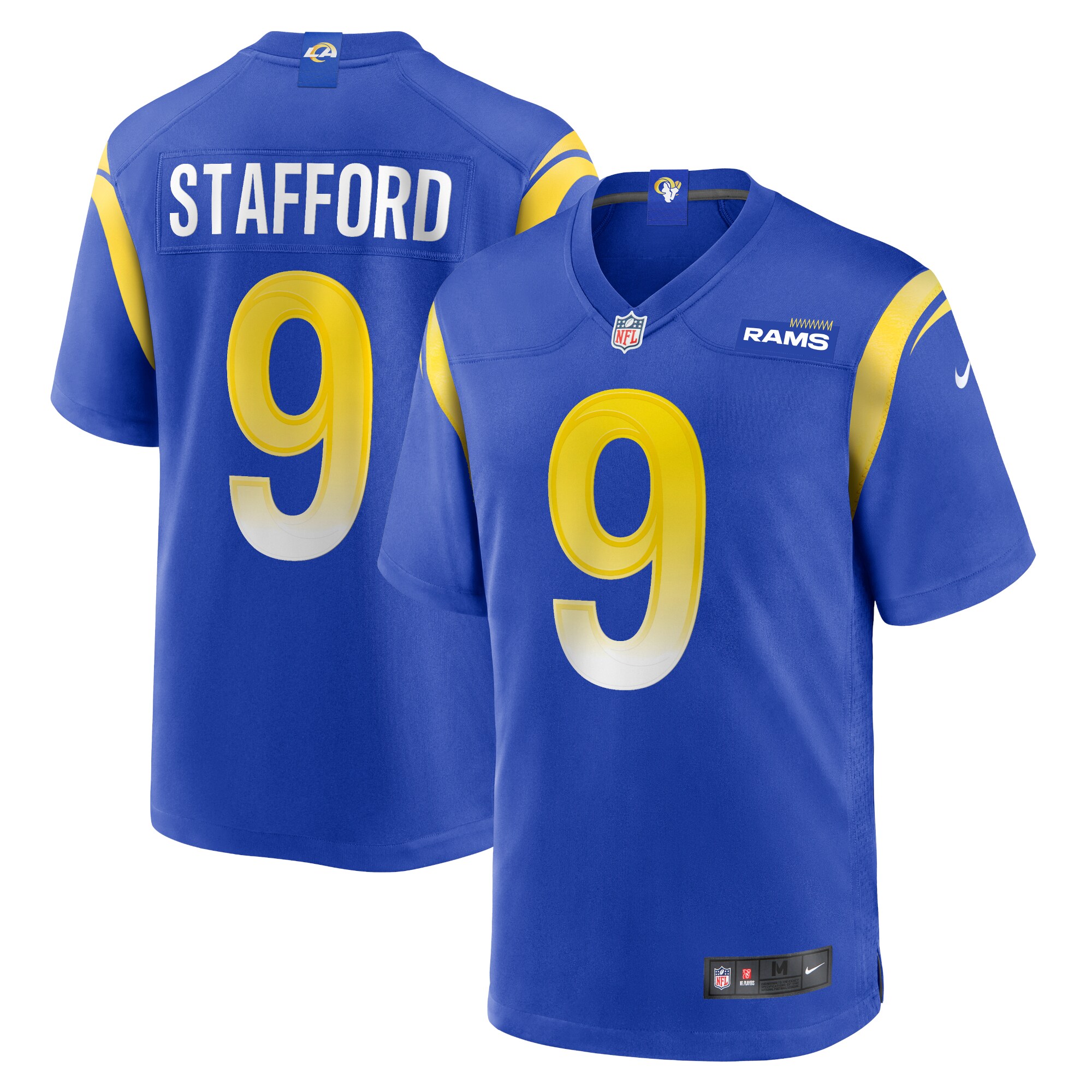 Matthew Stafford Los Angeles Rams Player Game Jersey - Royal