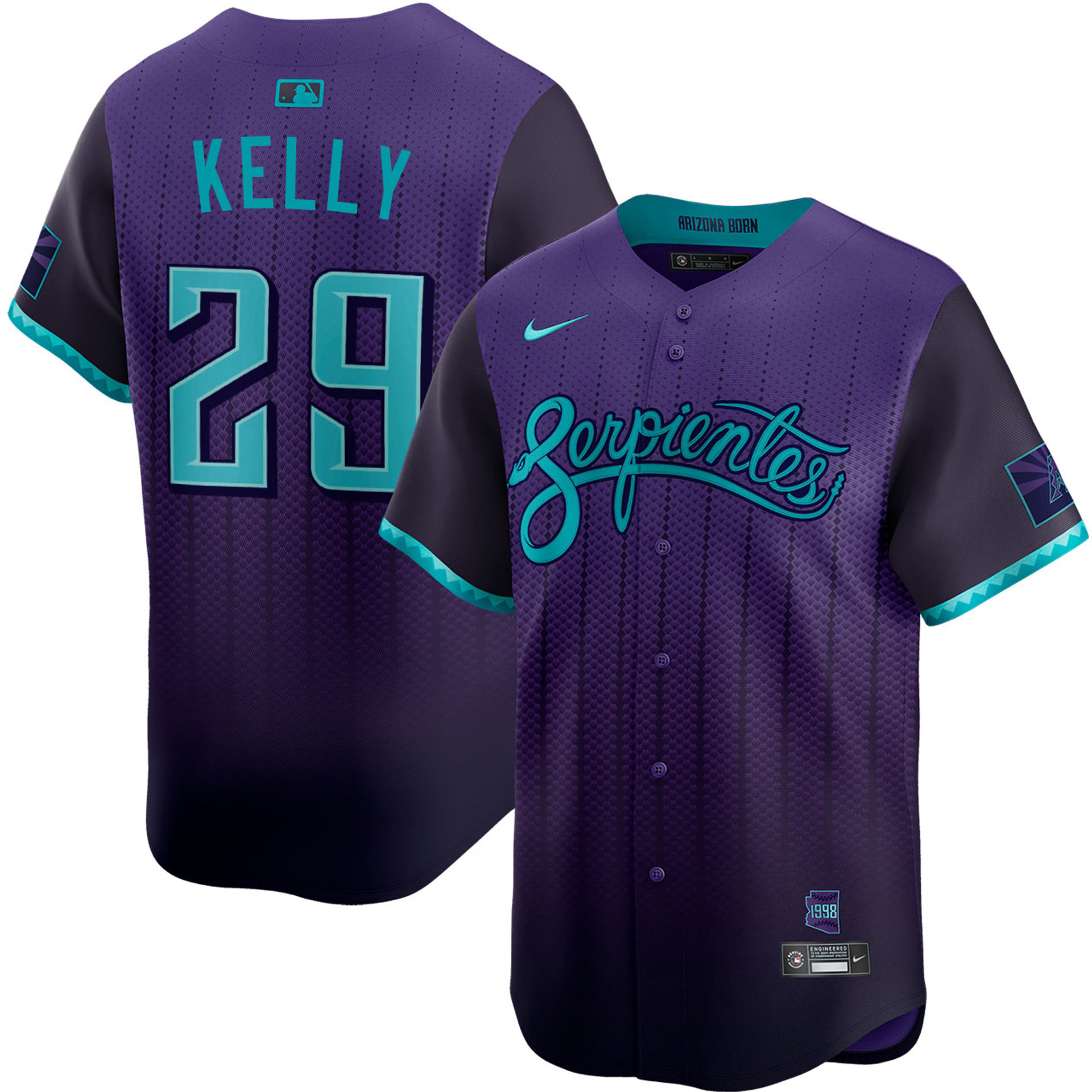 Merrill Kelly Arizona Diamondbacks City Connect 2.0 Limited Jersey