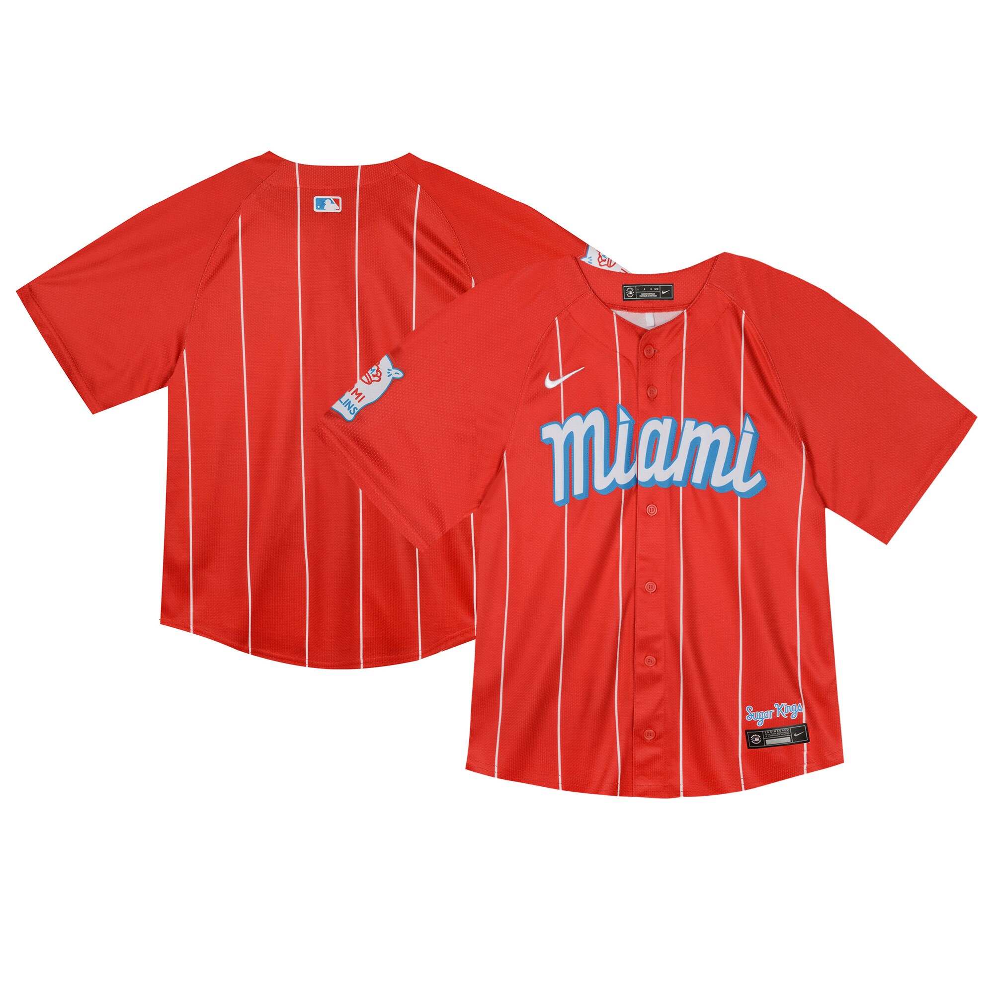 Miami Marlins Infant City Connect Limited Jersey - Red