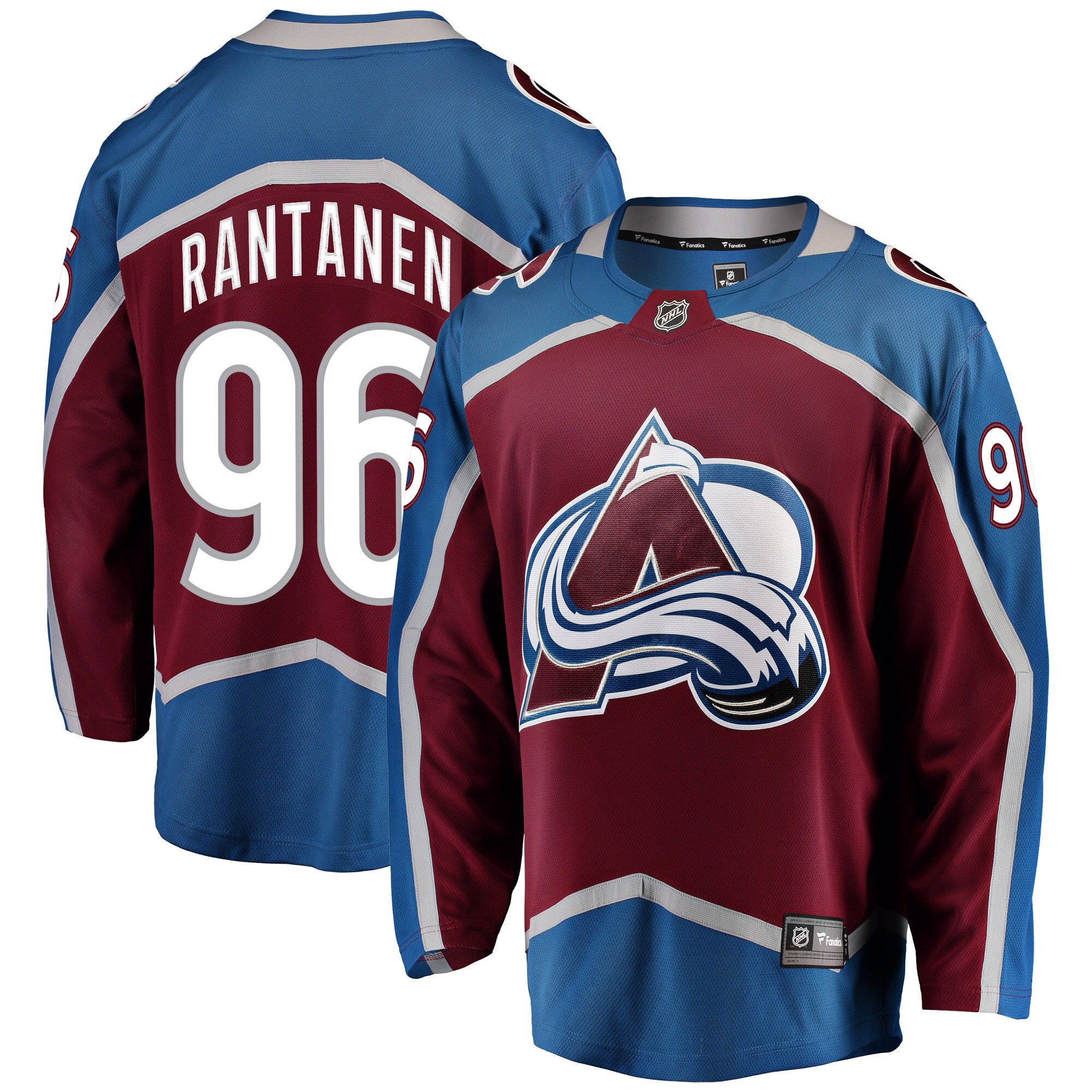 Mikko Rantanen Colorado Avalanche Fanatics Breakaway Player Jersey - Burgundy