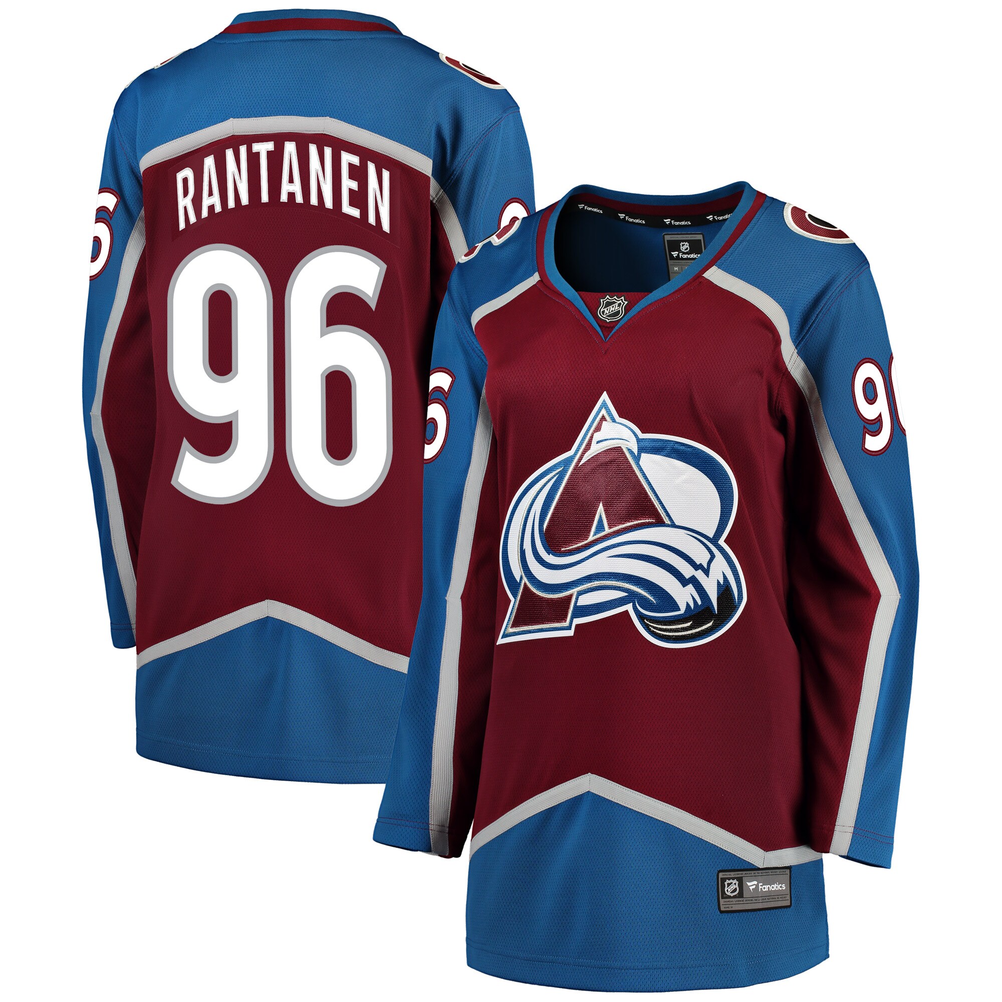 Mikko Rantanen Colorado Avalanche Fanatics Women's Breakaway Player Jersey - Burgundy
