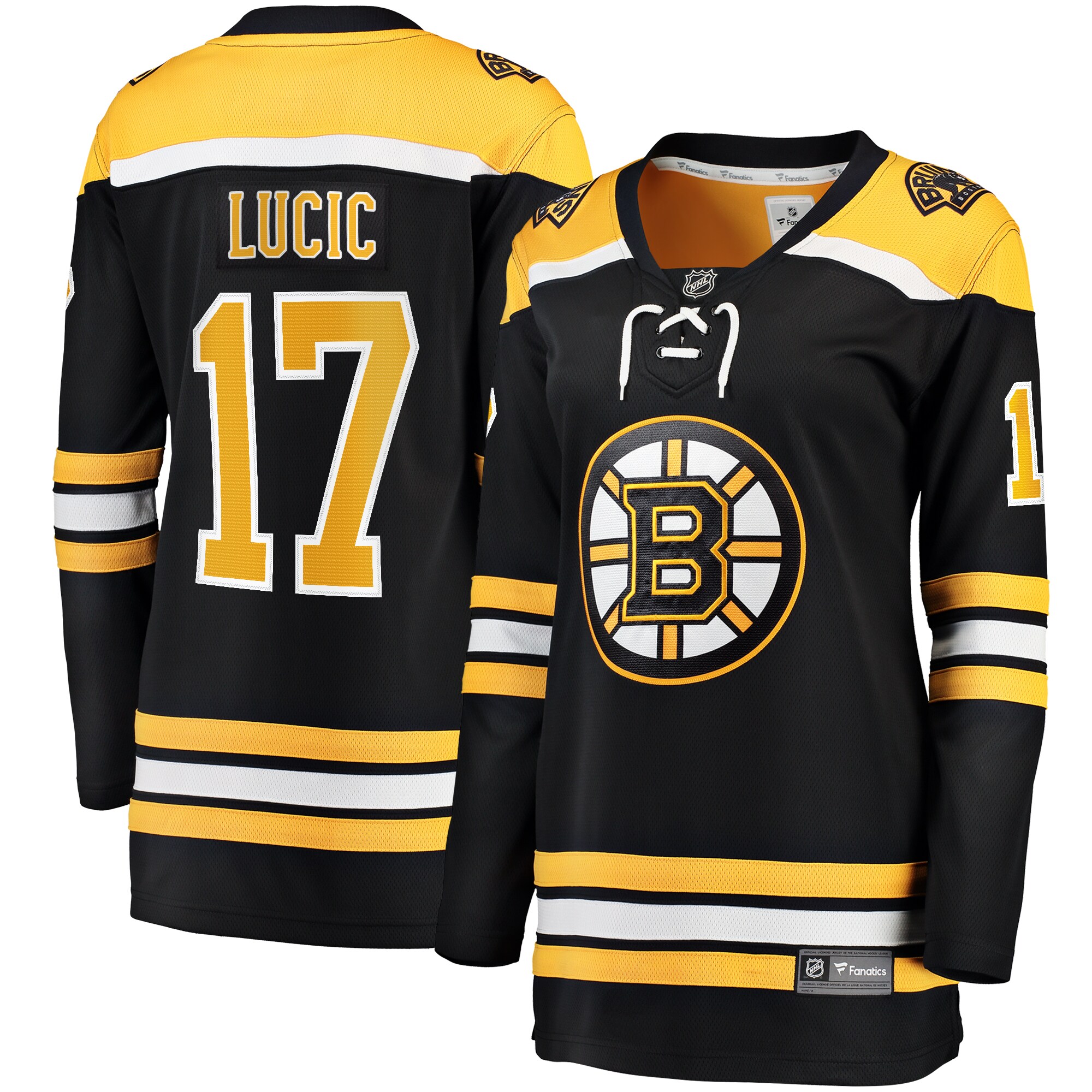 Milan Lucic Boston Bruins Fanatics Women's Home Breakaway Player Jersey - Black