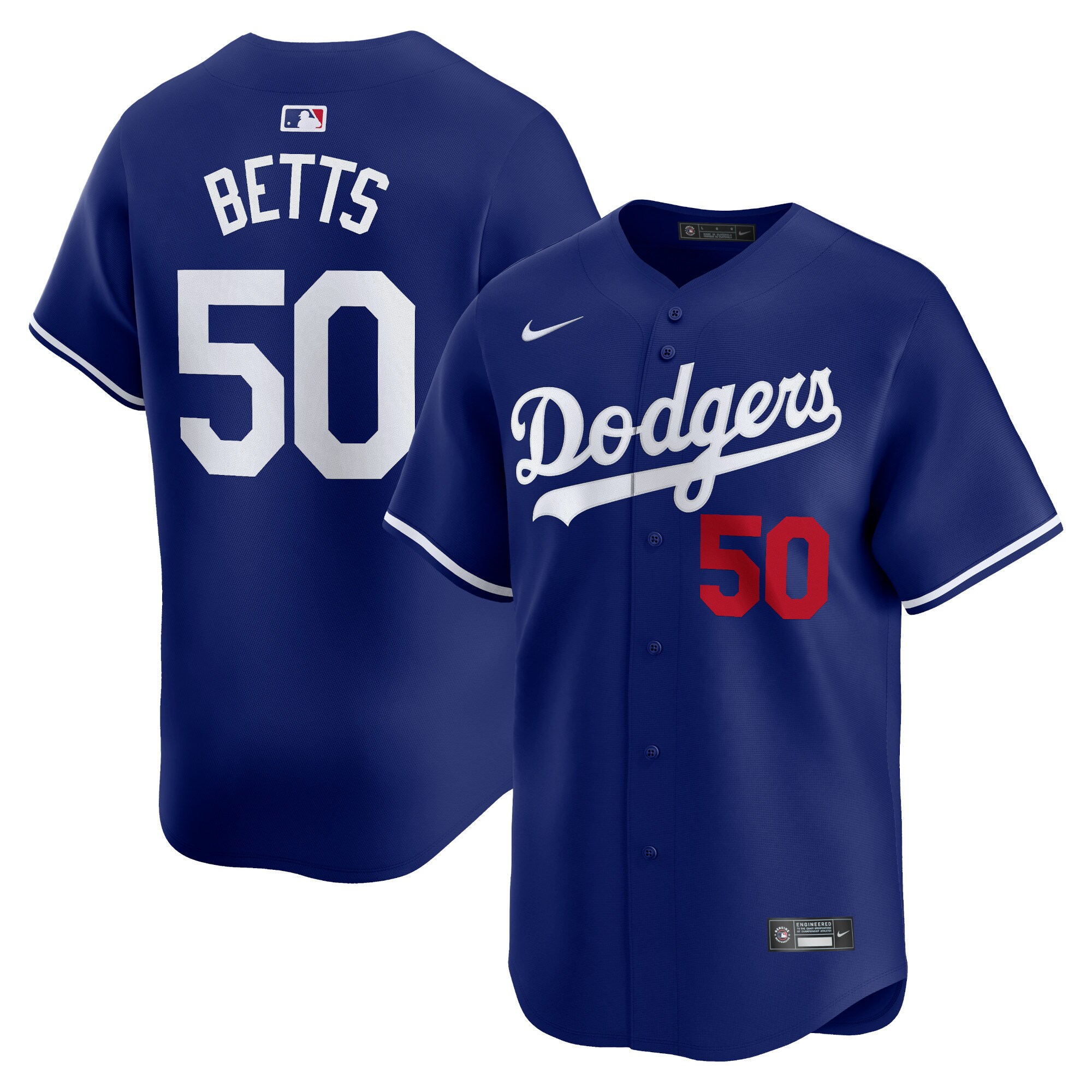 Mookie Betts Los Angeles Dodgers Alternate Limited Player Jersey\u00c2\u00a0\u00e2\u20ac\u201c Royal